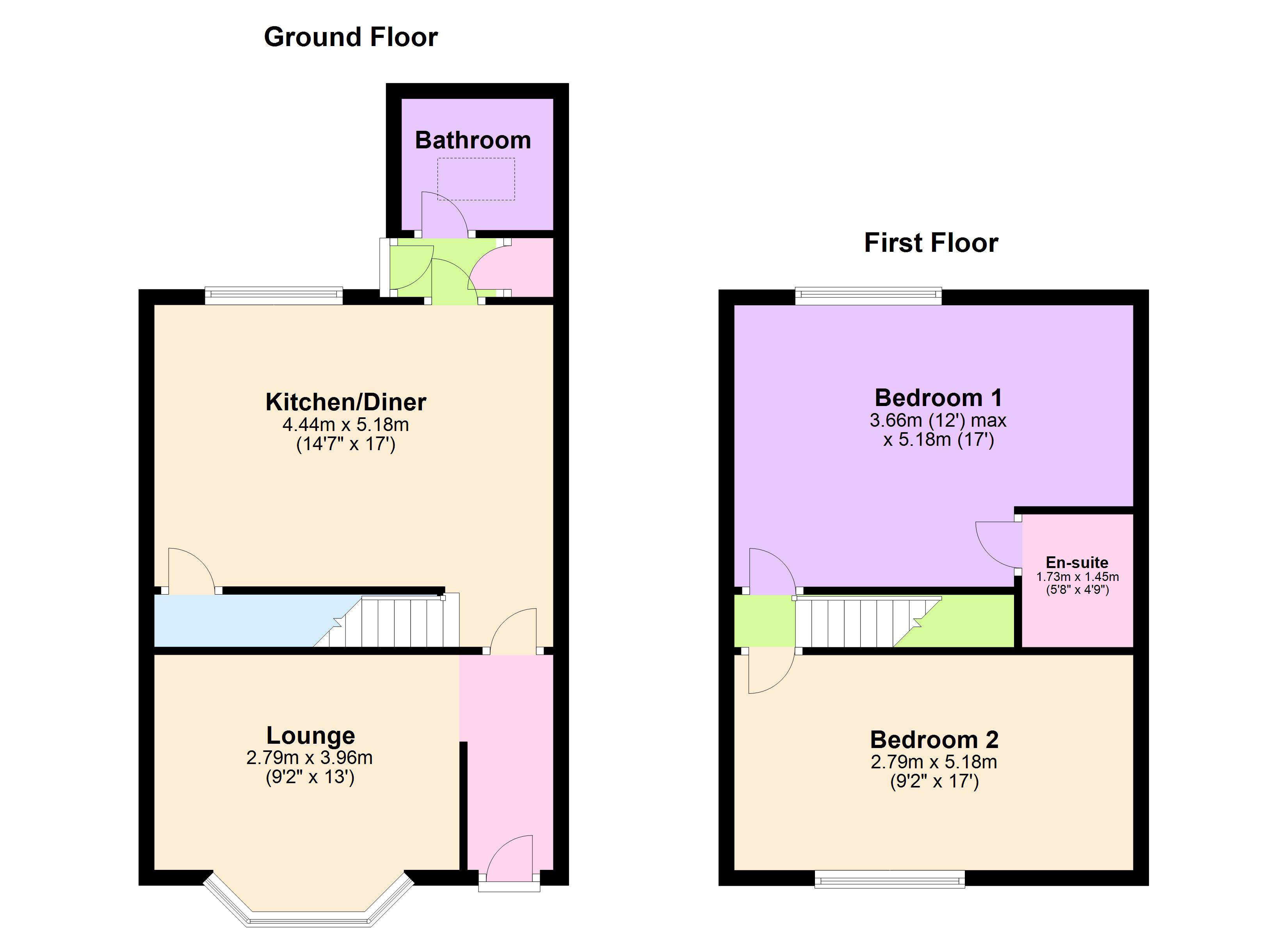 2 Bedrooms Terraced house for sale in Regent Street, Harrogate HG1