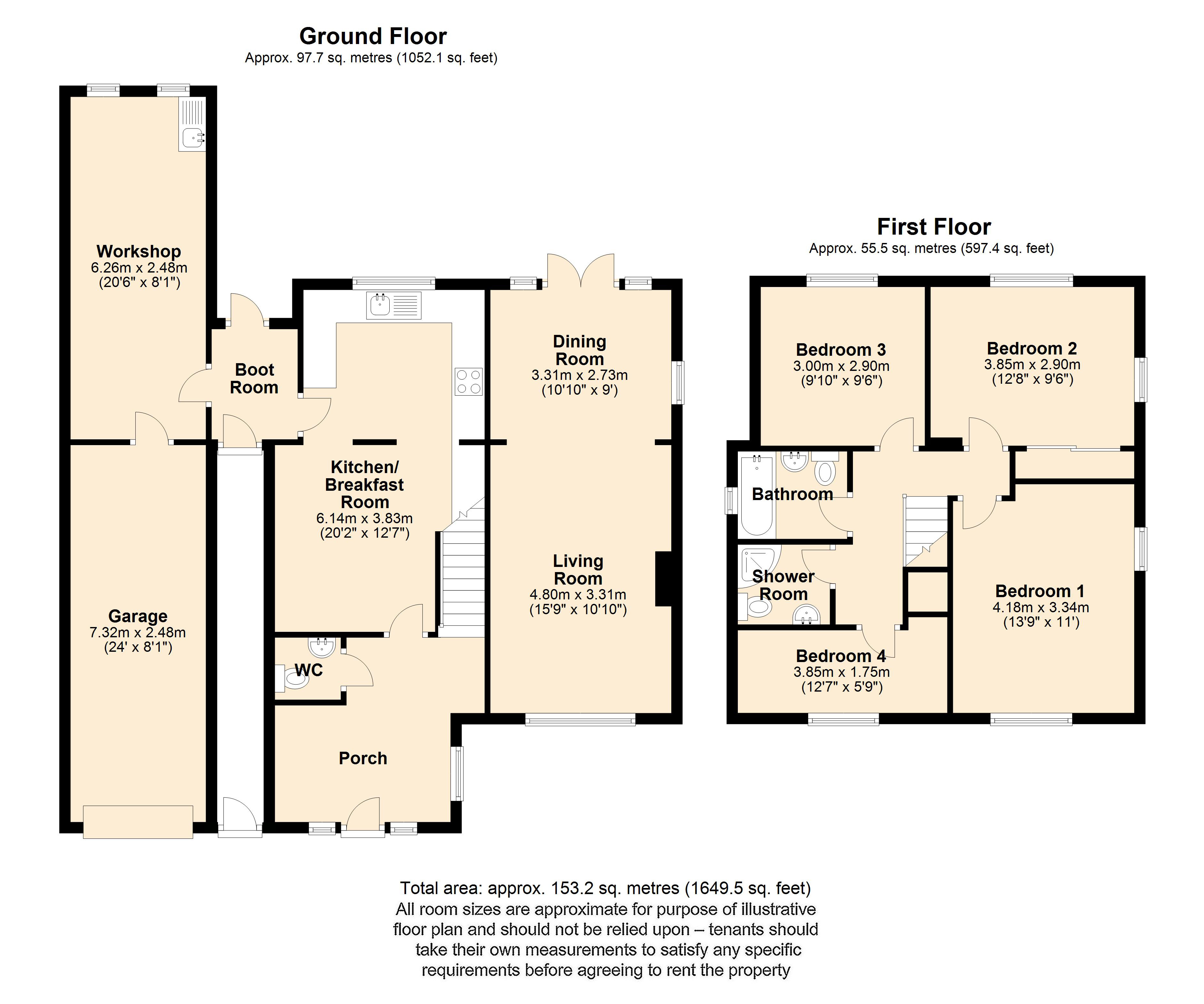 Station Road, Bow Brickhill floorplan