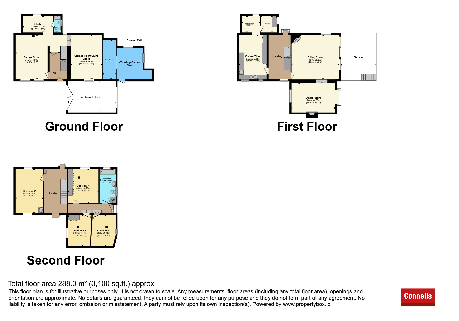 The Mill, Mill Lane, STRATFORD-UPON-AVON floorplan
