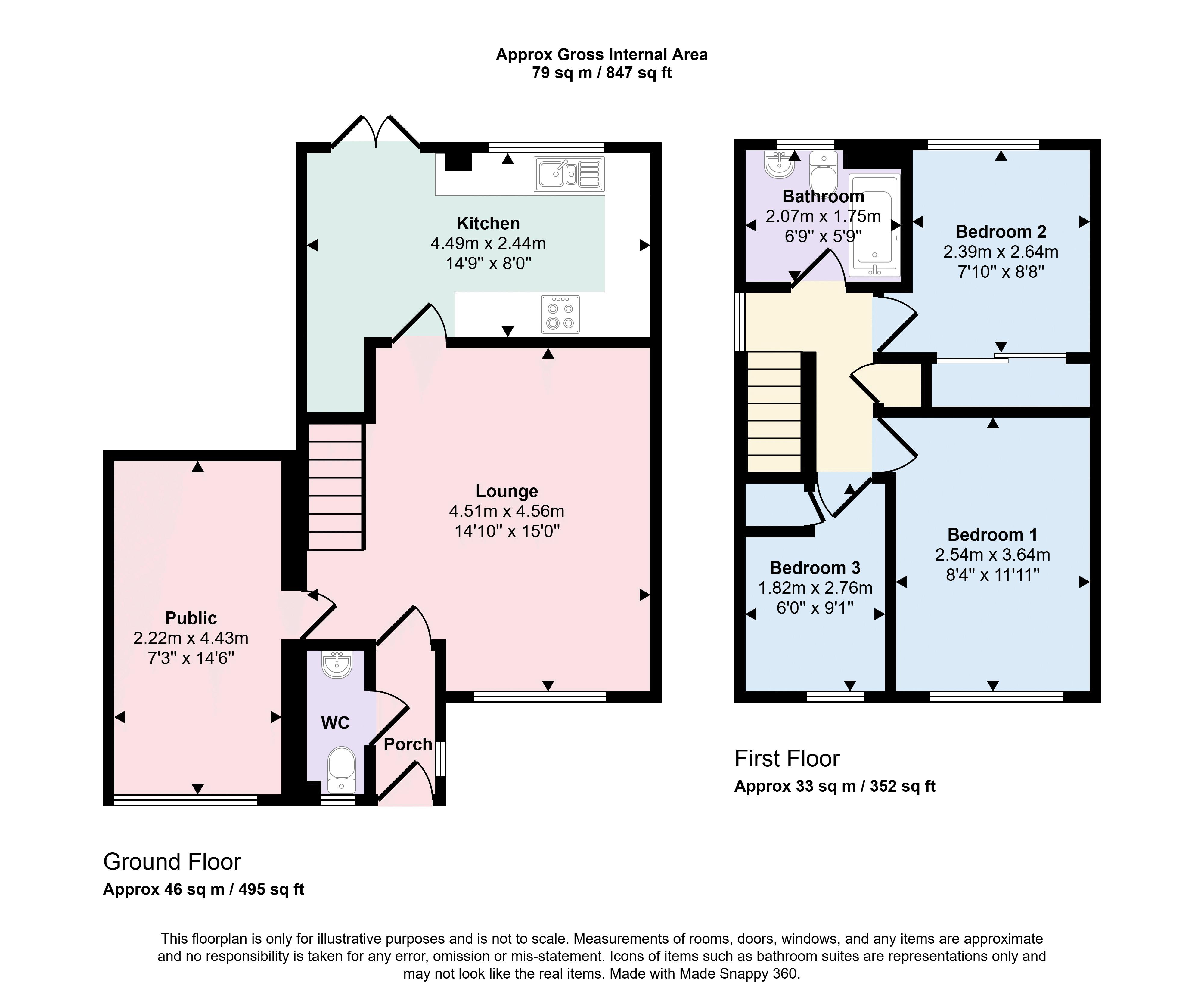 79, Broomhill Crescent, Alexandria floorplan