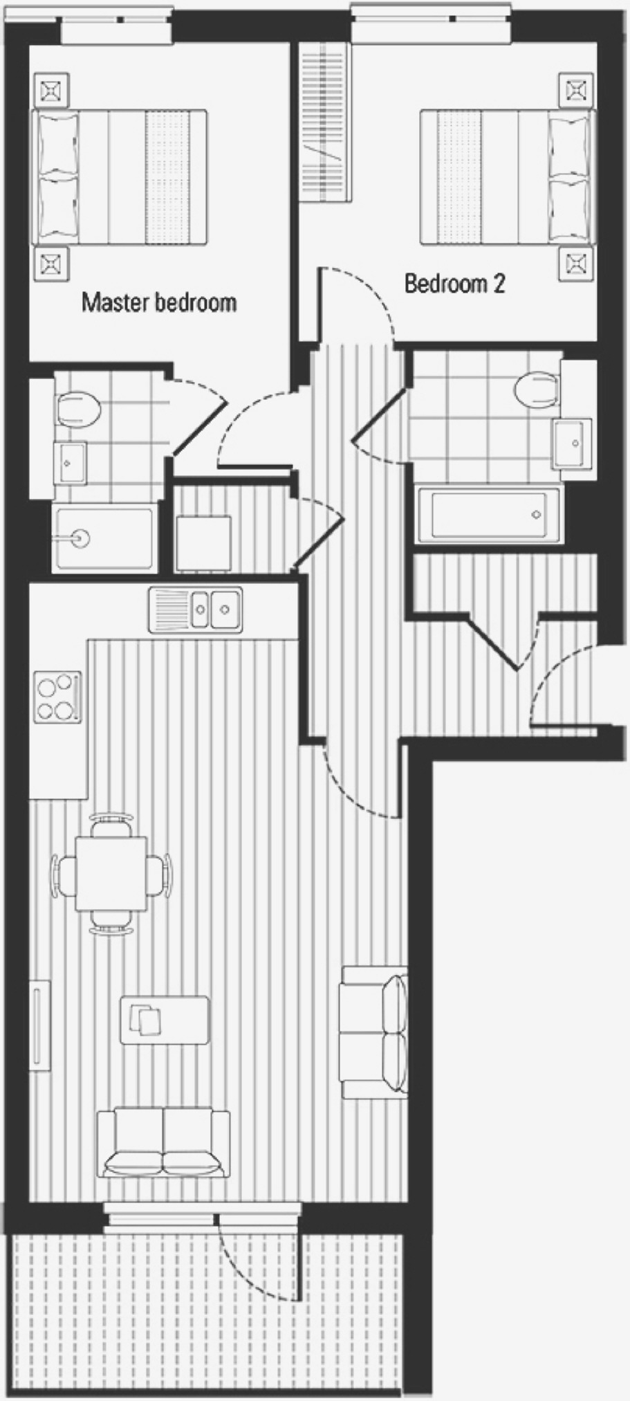 2 Bedrooms Flat for sale in Grove Park, Colindale, London NW9