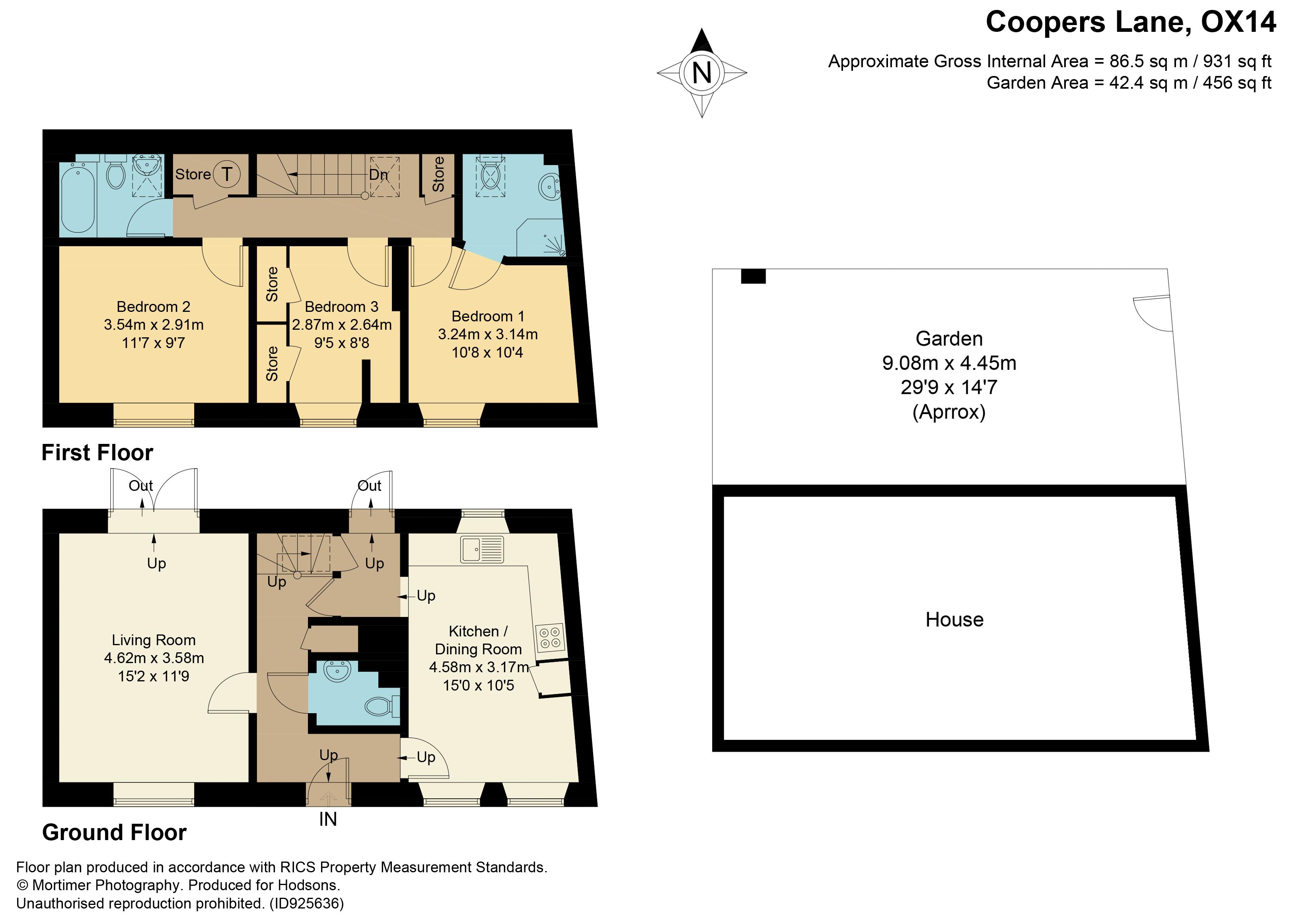Coopers Lane, Abingdon OX14, 3 bedroom semidetached house for sale