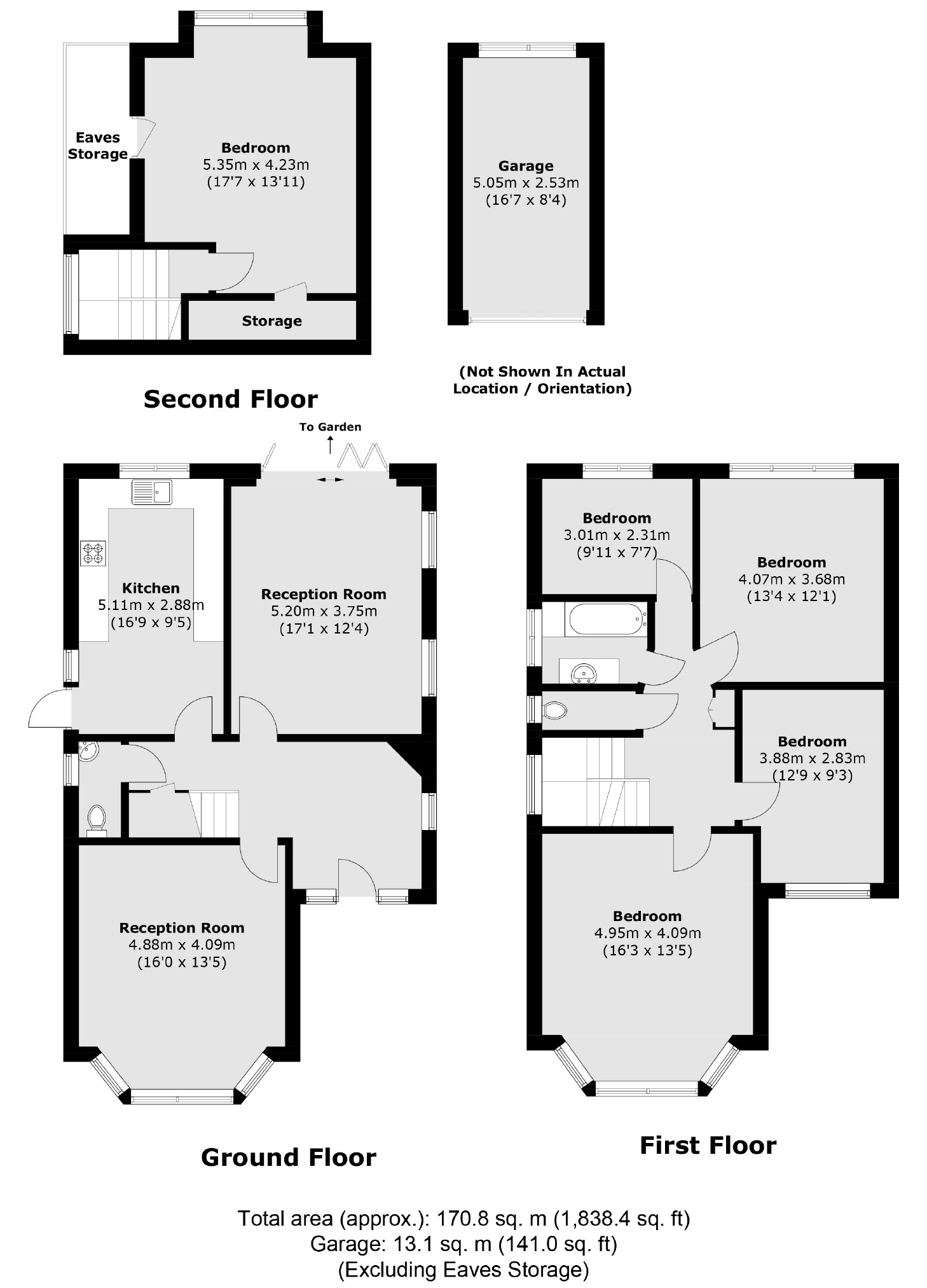 161, Station Road, London floorplan