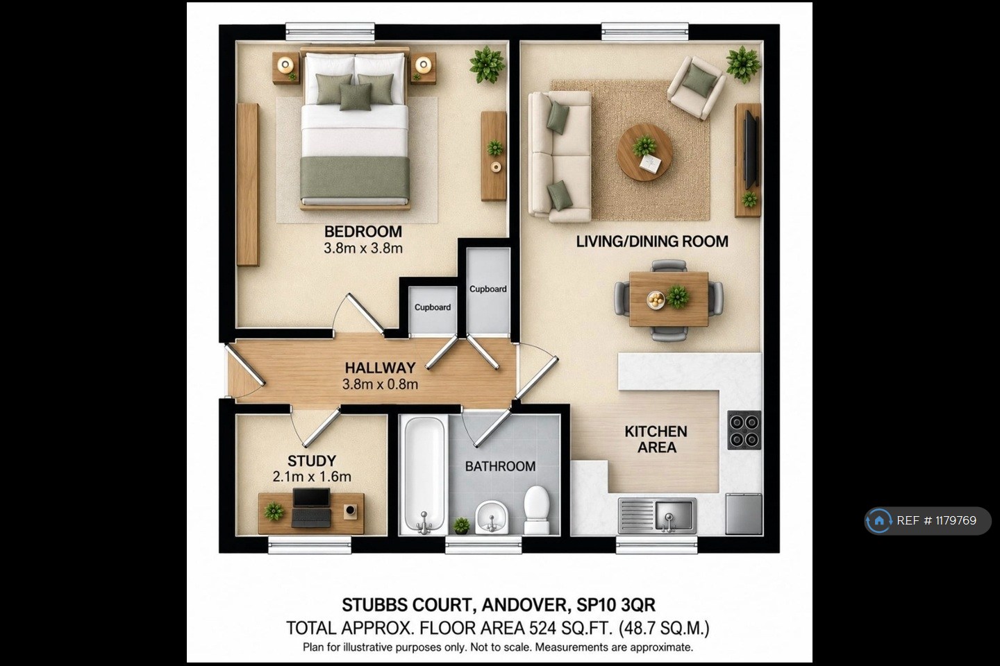 Stubbs Court, Andover floorplan