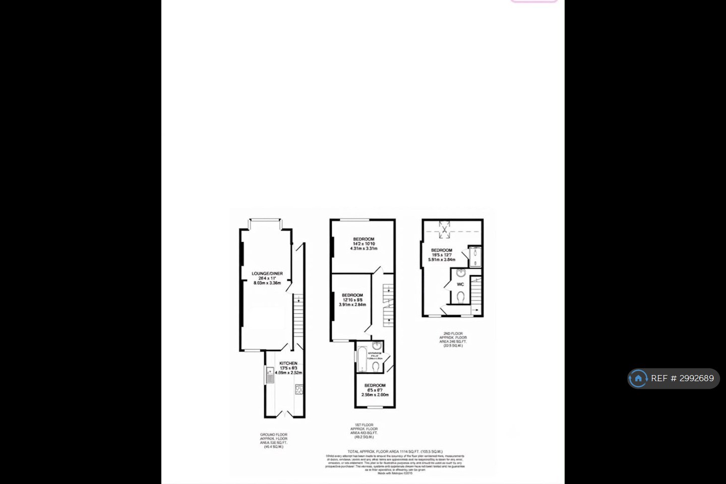 Chilham Road, Folkestone floorplan