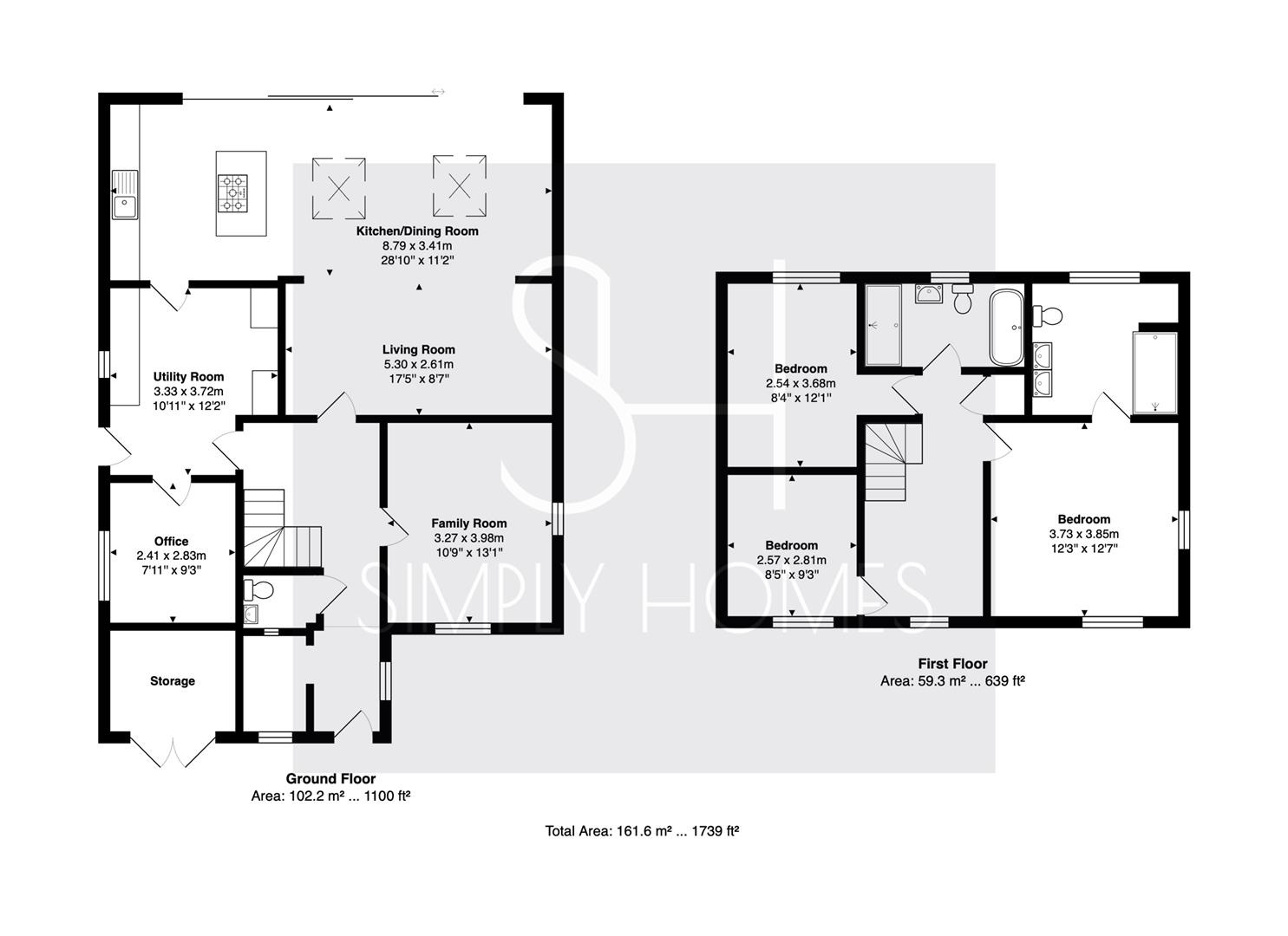 152, The Avenue, Bengeo floorplan