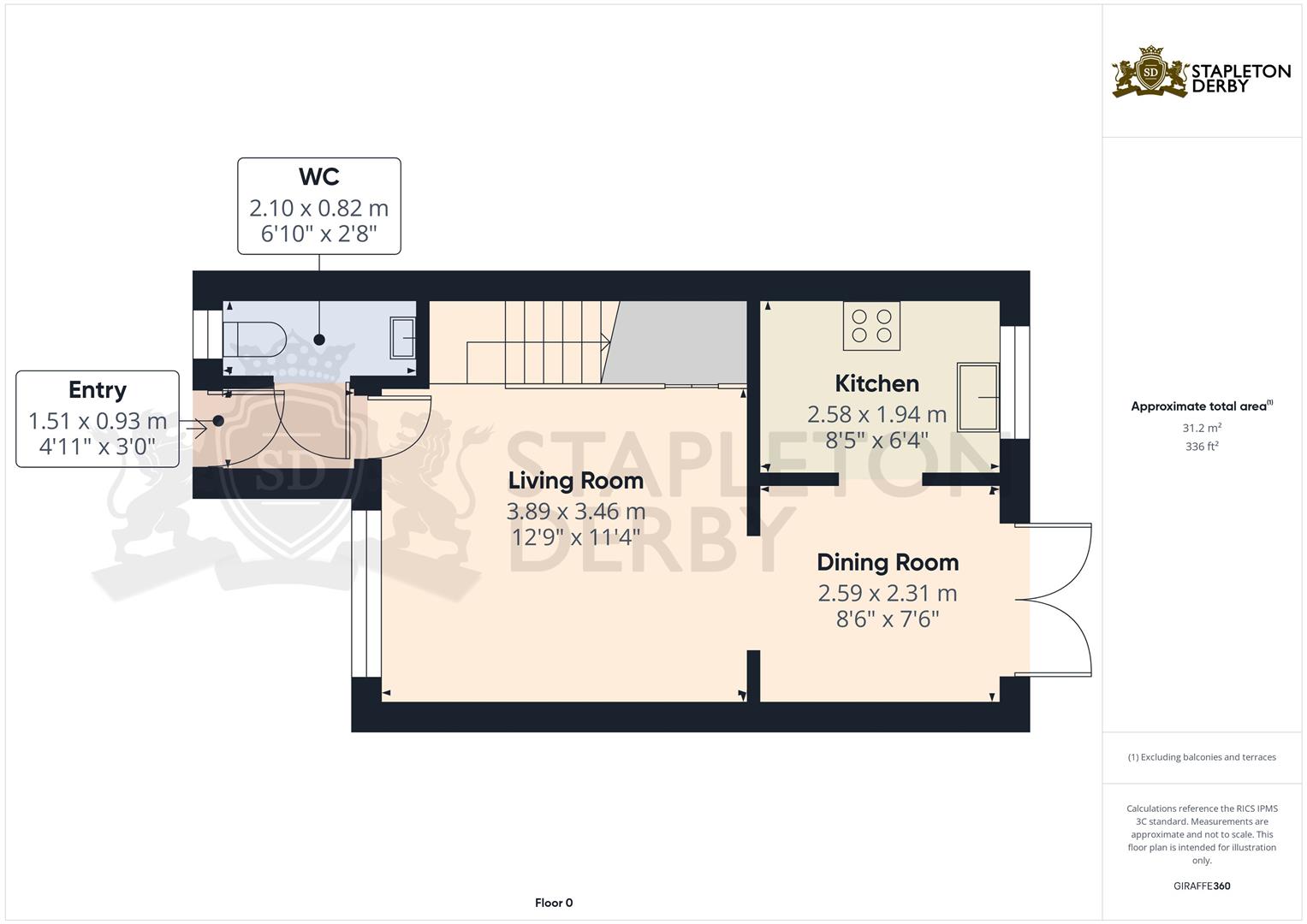 8, The Hedgerows, St. Helens floorplan
