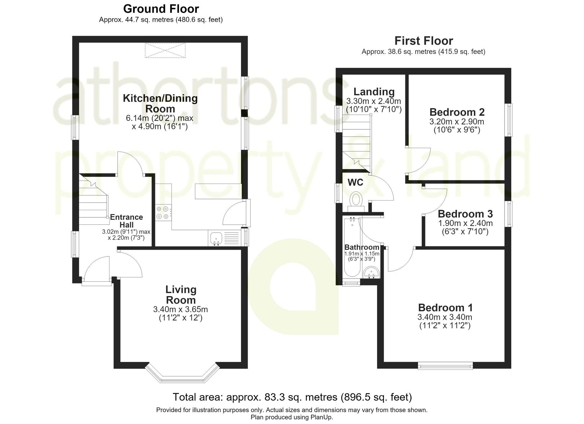 1a Sunnyside Avenue, Clitheroe floorplan