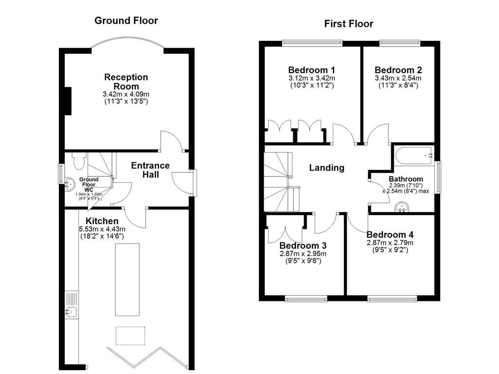 12, First Avenue, Preston floorplan