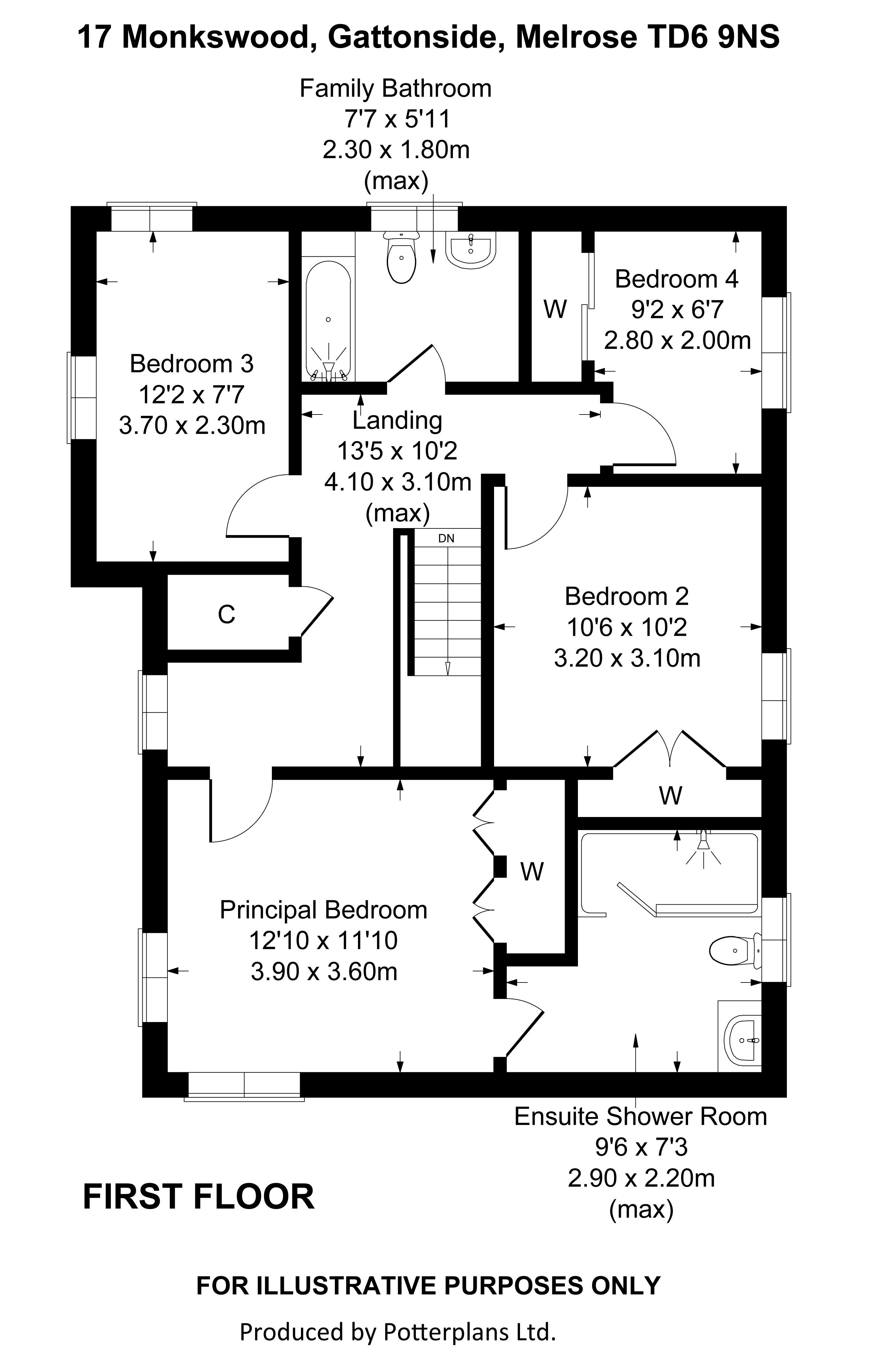 17 Monkswood First Floor
