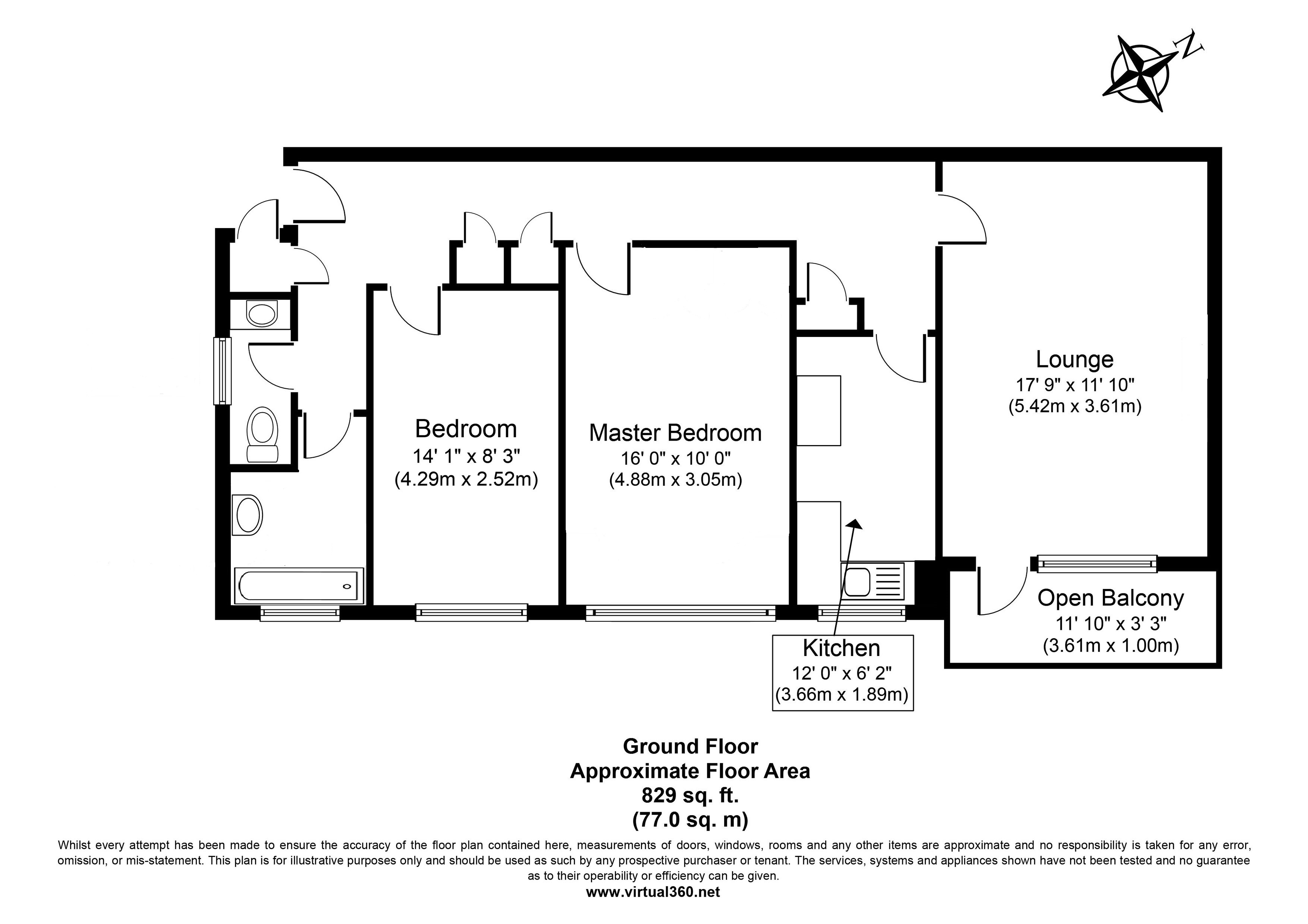 2 Bedrooms Flat for sale in Westbrook, Lustrells Vale, Saltdean BN2