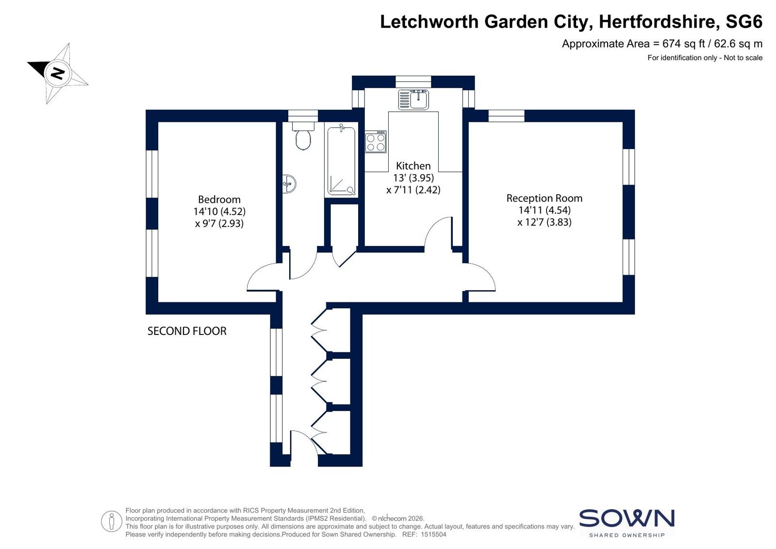 Southfields, Hertfordshire floorplan