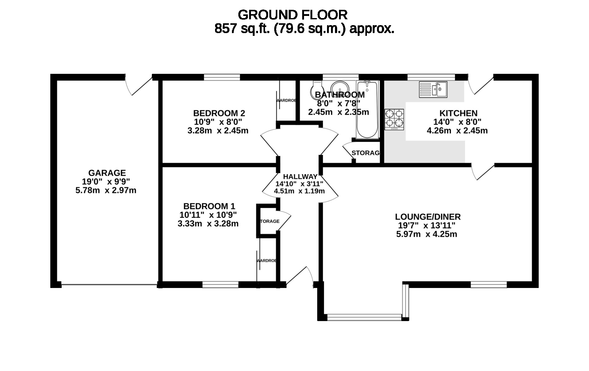 35,Lezayre Park, Ramsey floorplan
