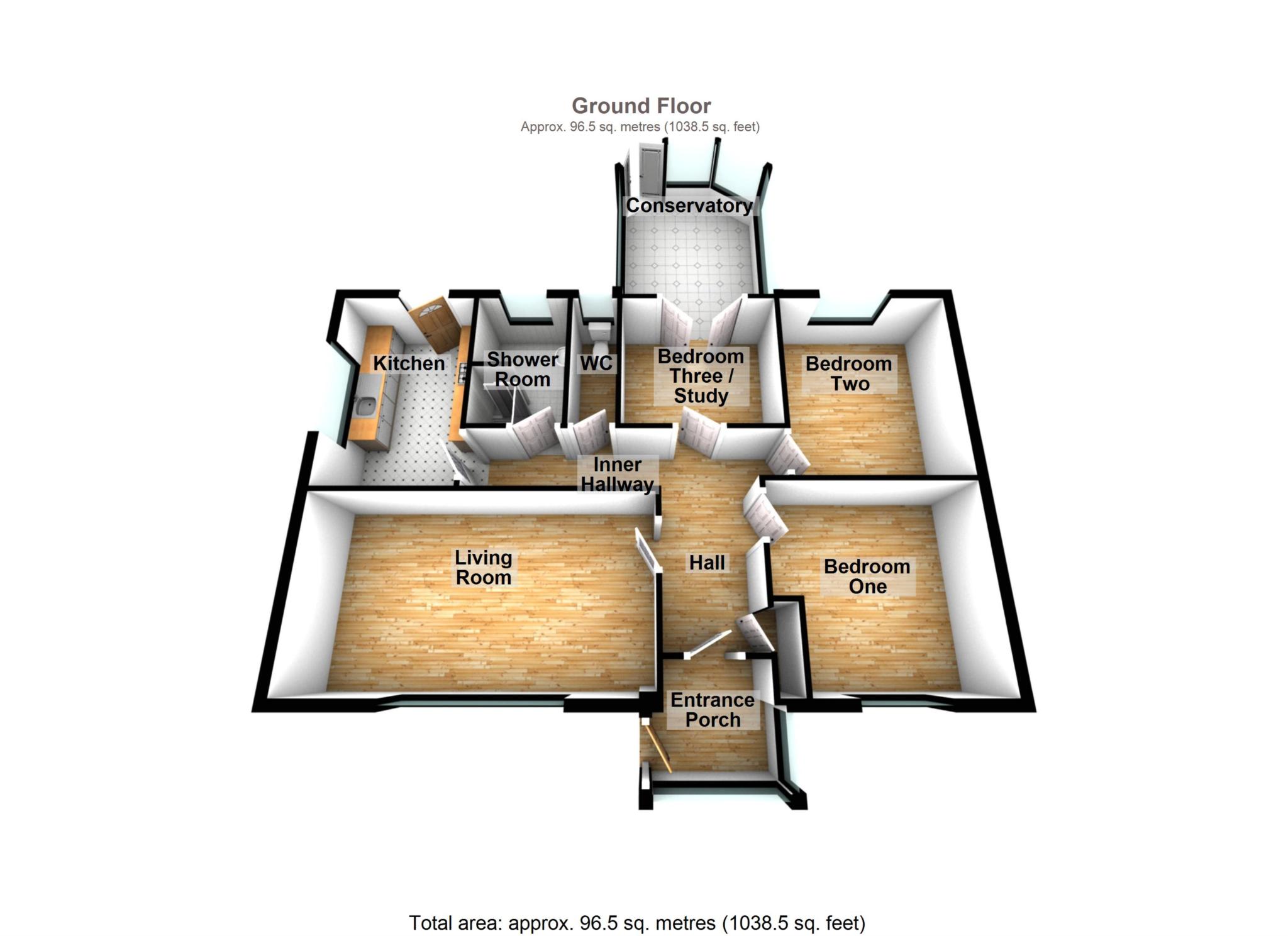 62, Ger Y Llan, Aberystwyth floorplan