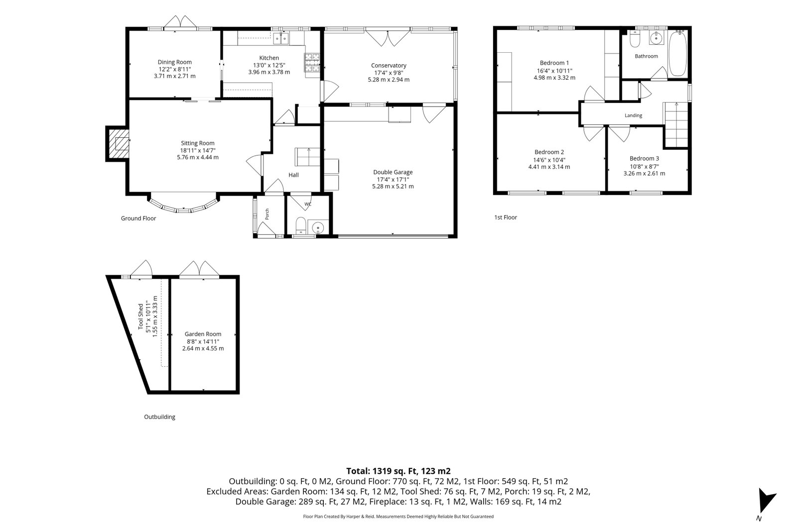 1, Gable Close, Daventry floorplan