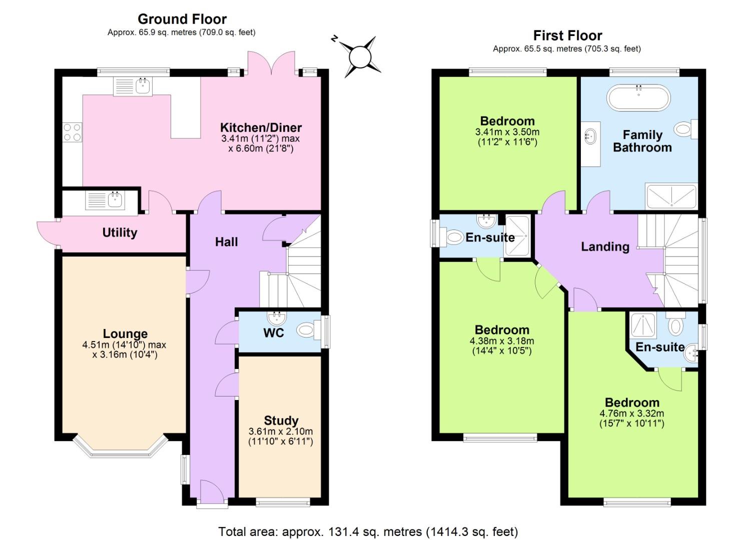 8A, Edwald Road, Nottingham floorplan