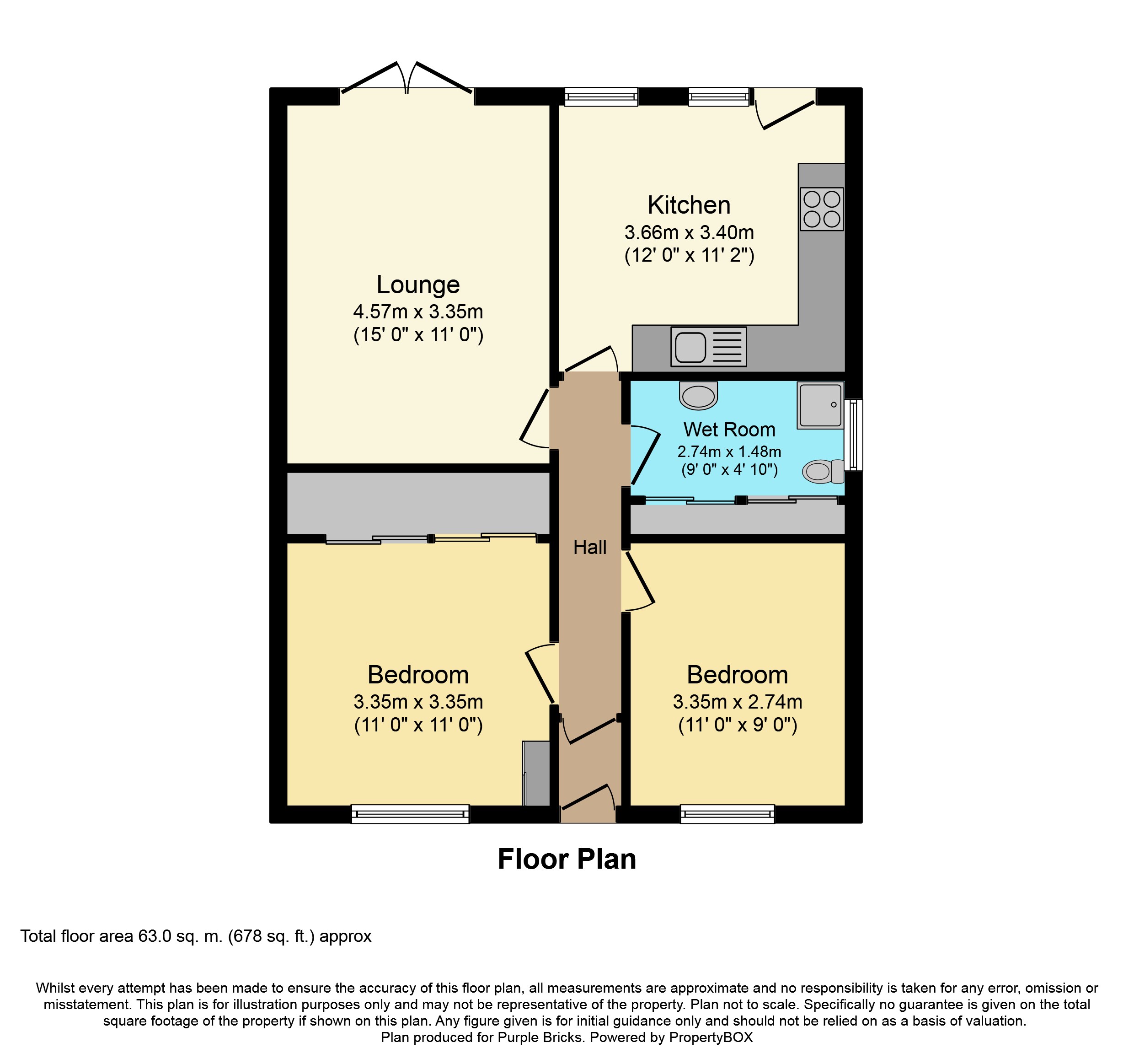 2 Bedrooms Bungalow for sale in Mcniven Court, Larkhall ML9