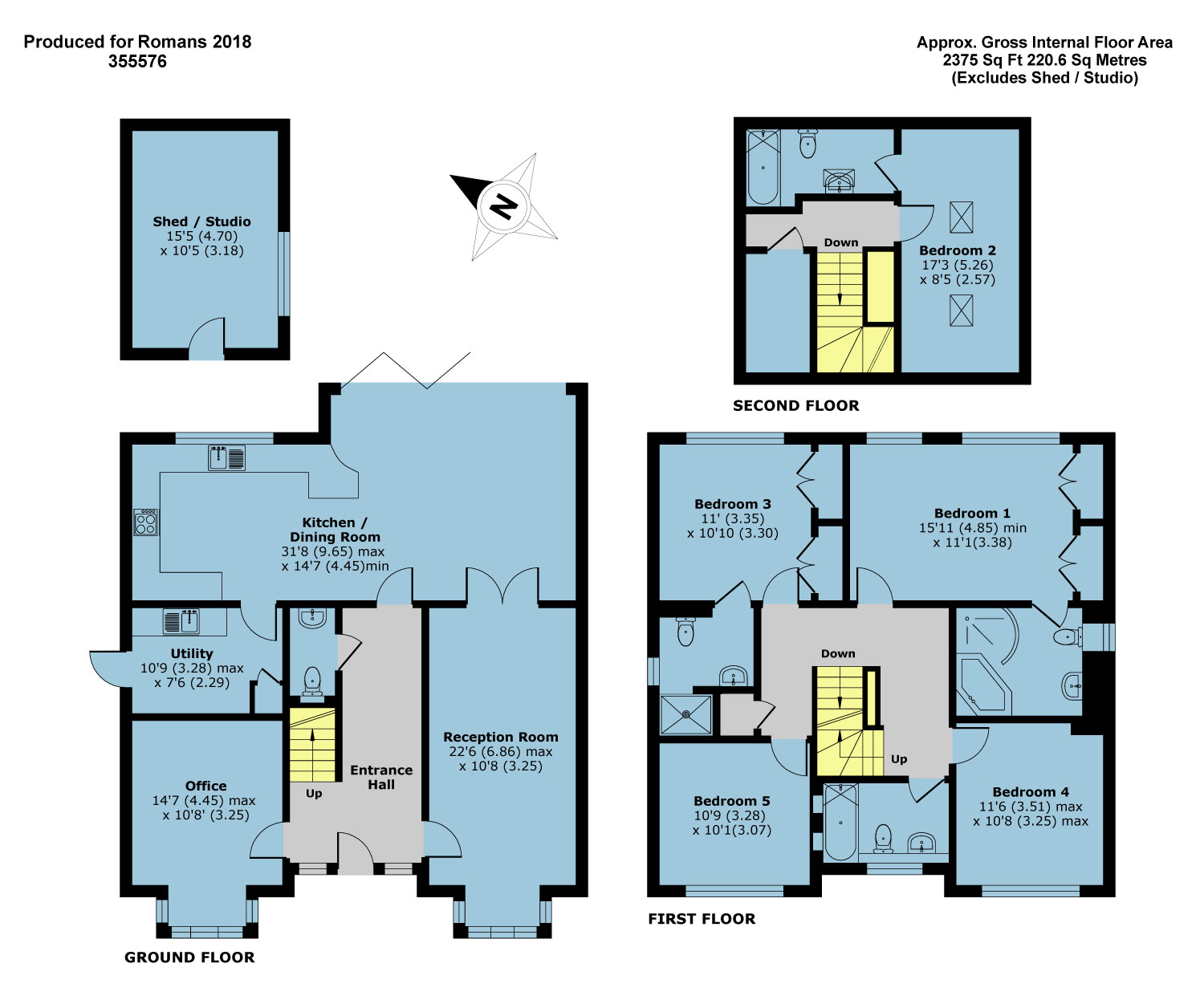 5 Bedrooms Detached house to rent in Belle Vue Road, Henley-On-Thames RG9