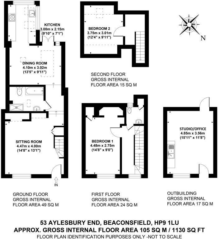 53, Aylesbury End, Buckinghamshire floorplan
