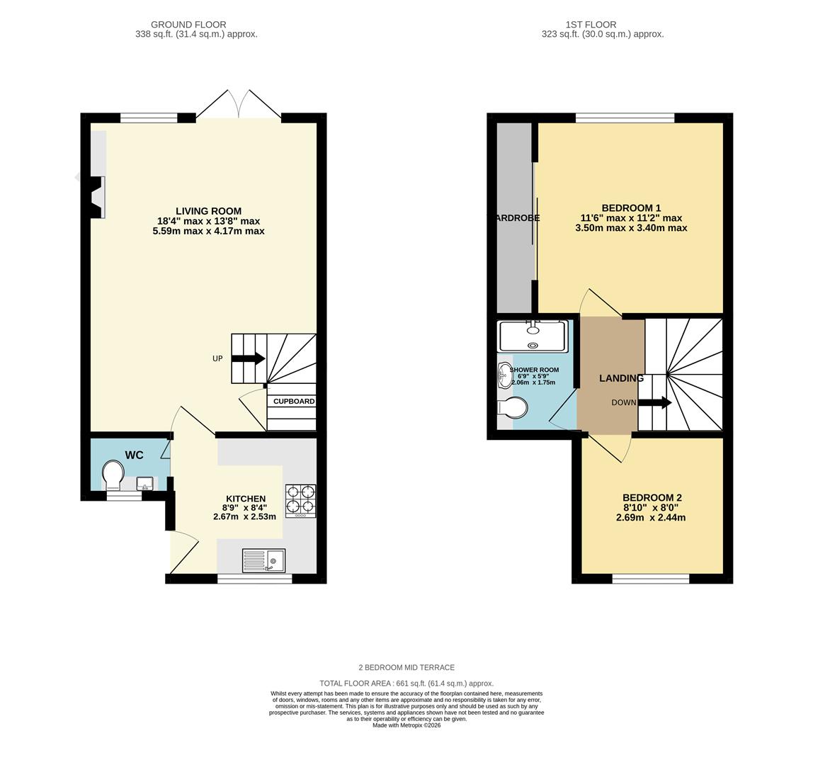 14, Hillcrest Court, Basingstoke floorplan