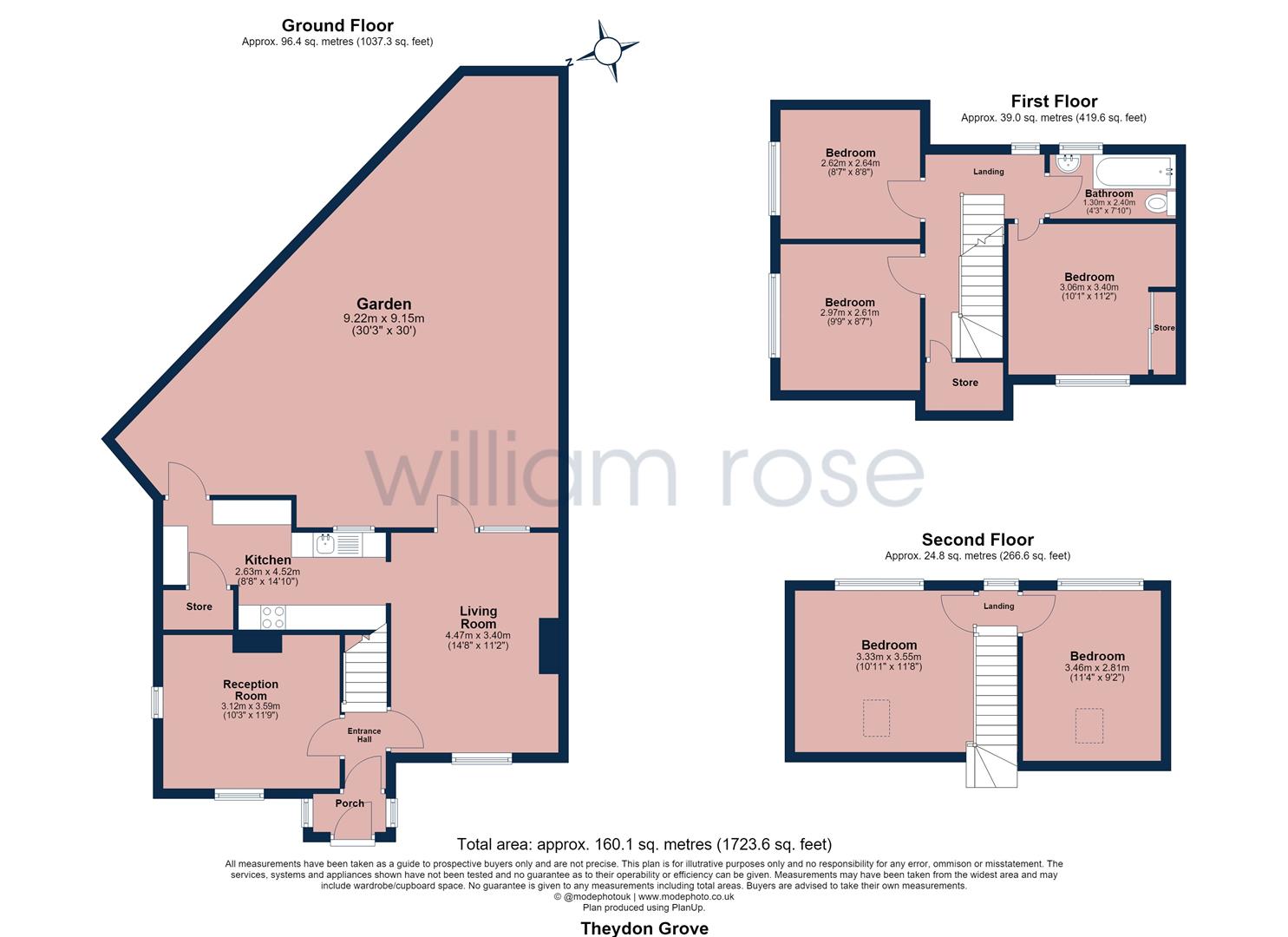 26, Theydon Grove, Woodford Green floorplan