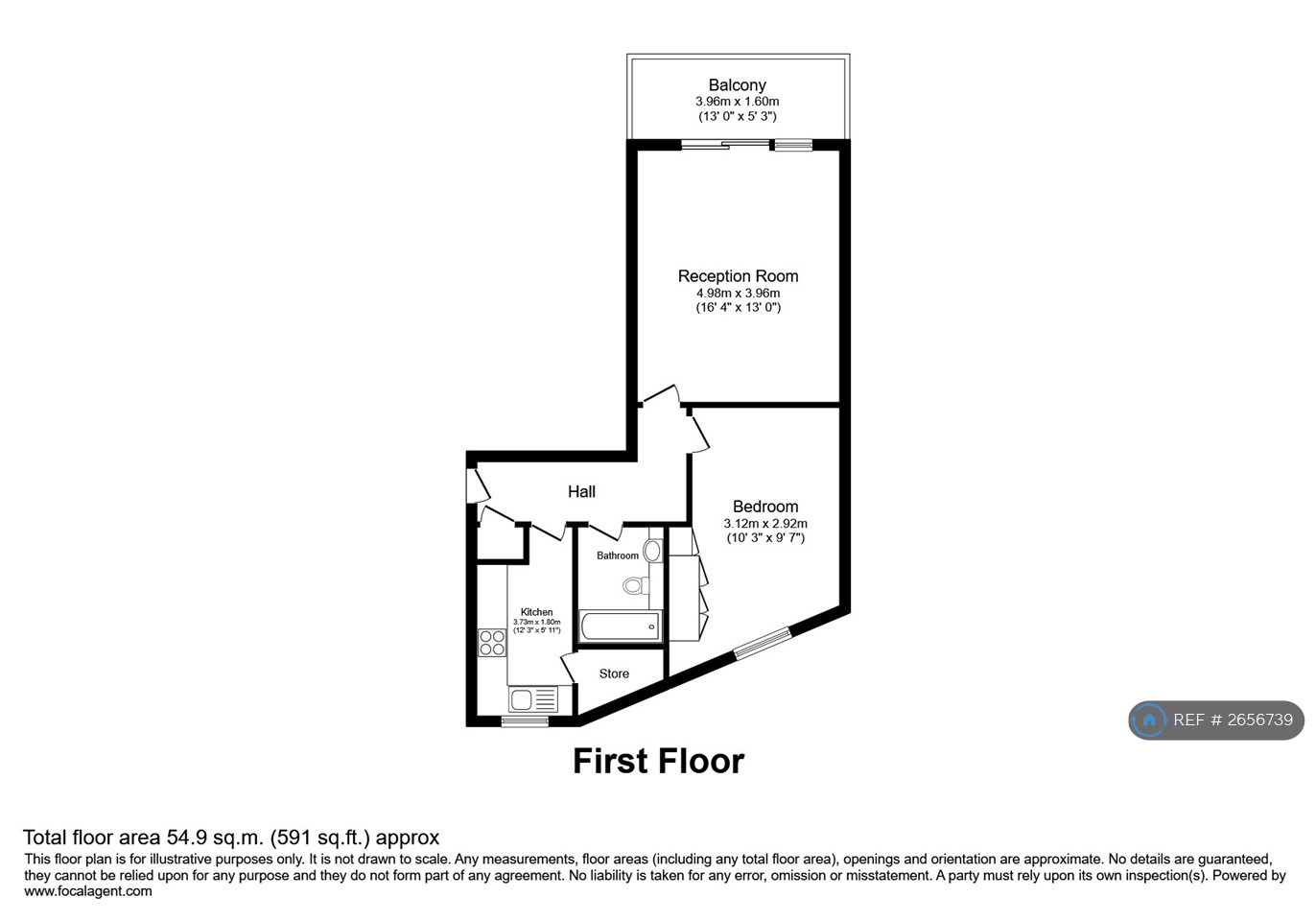 Northway, Rickmansworth floorplan
