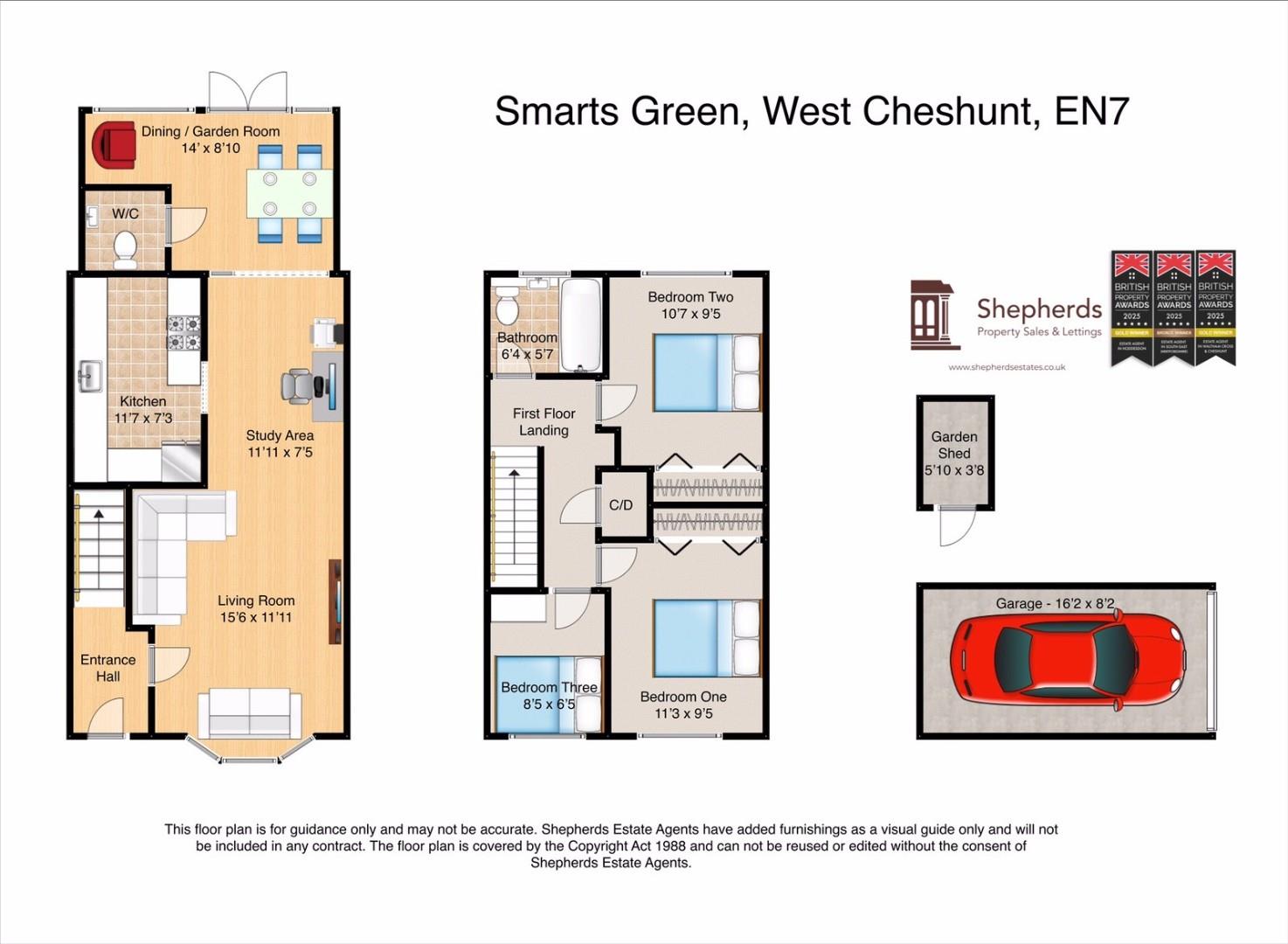 137, Smarts Green, West Cheshunt floorplan