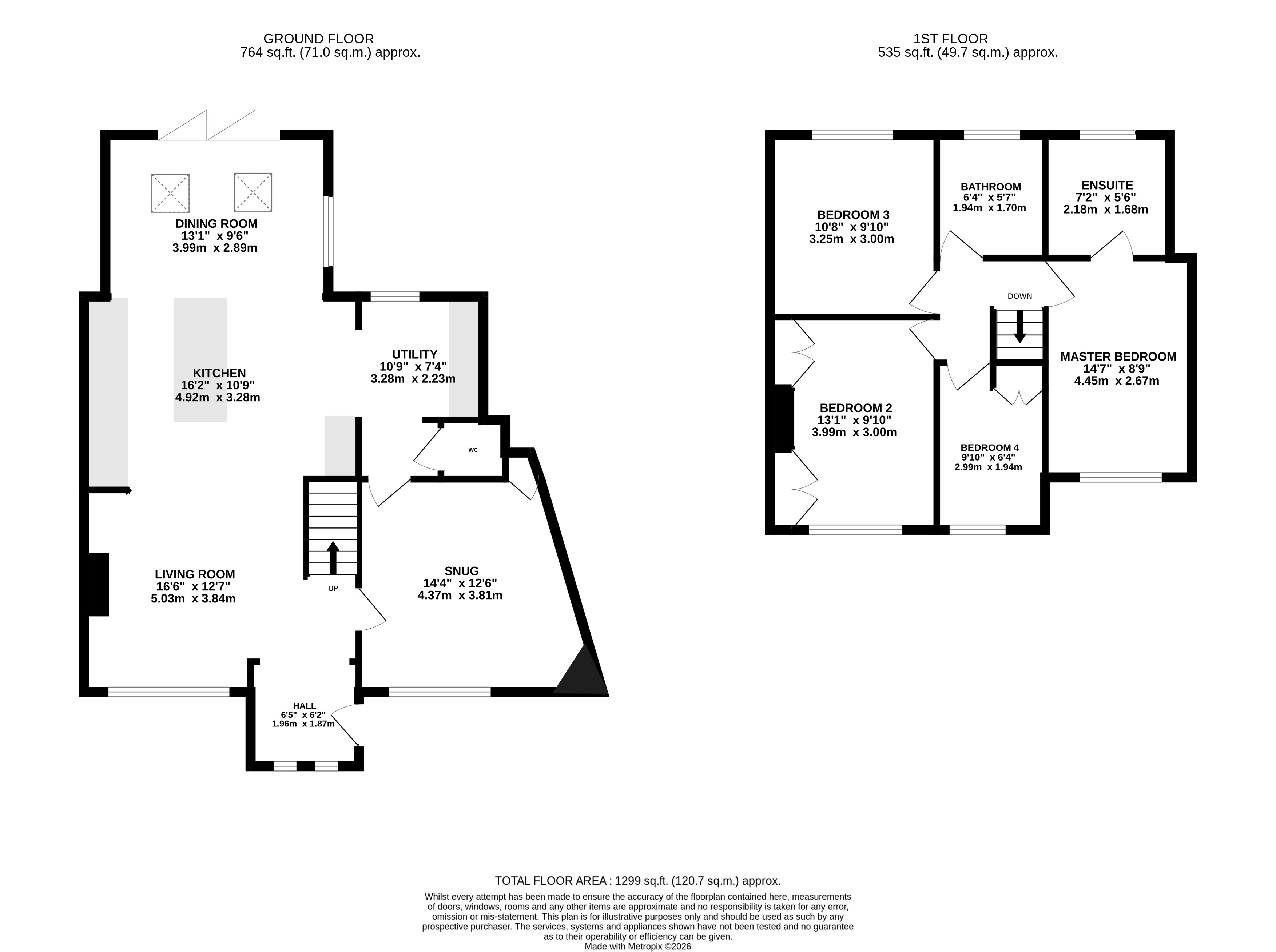 141, Hall Park Avenue, Leeds floorplan