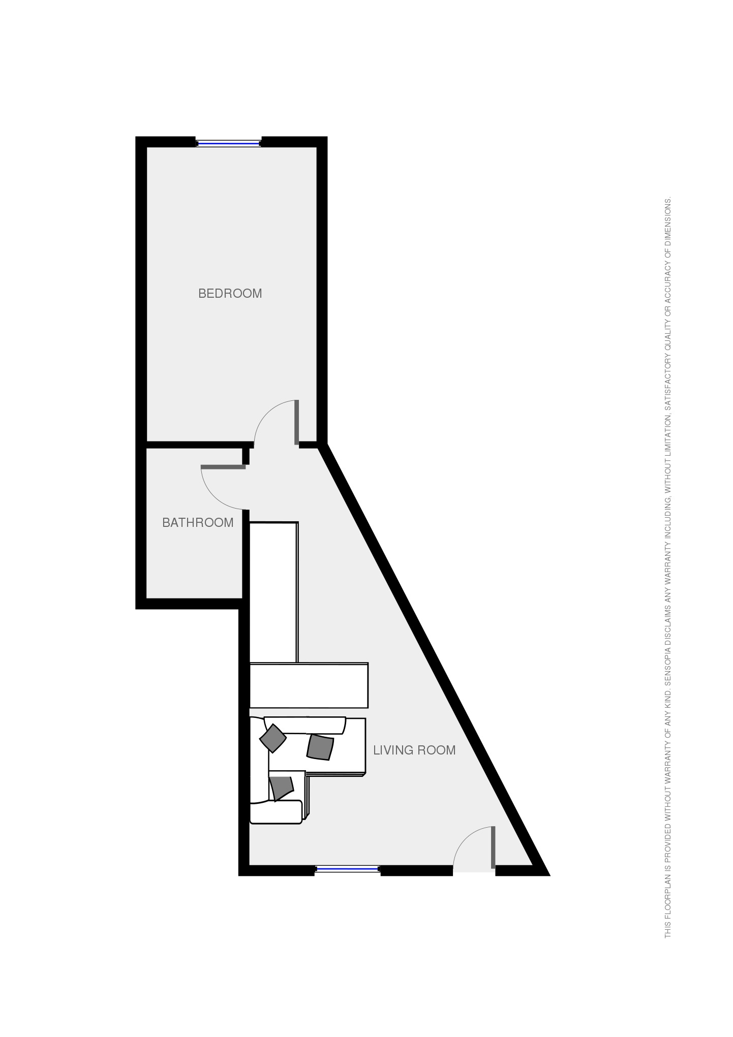 Flat 2, Hunters Lodge, Hunter Street, Cardiff floorplan
