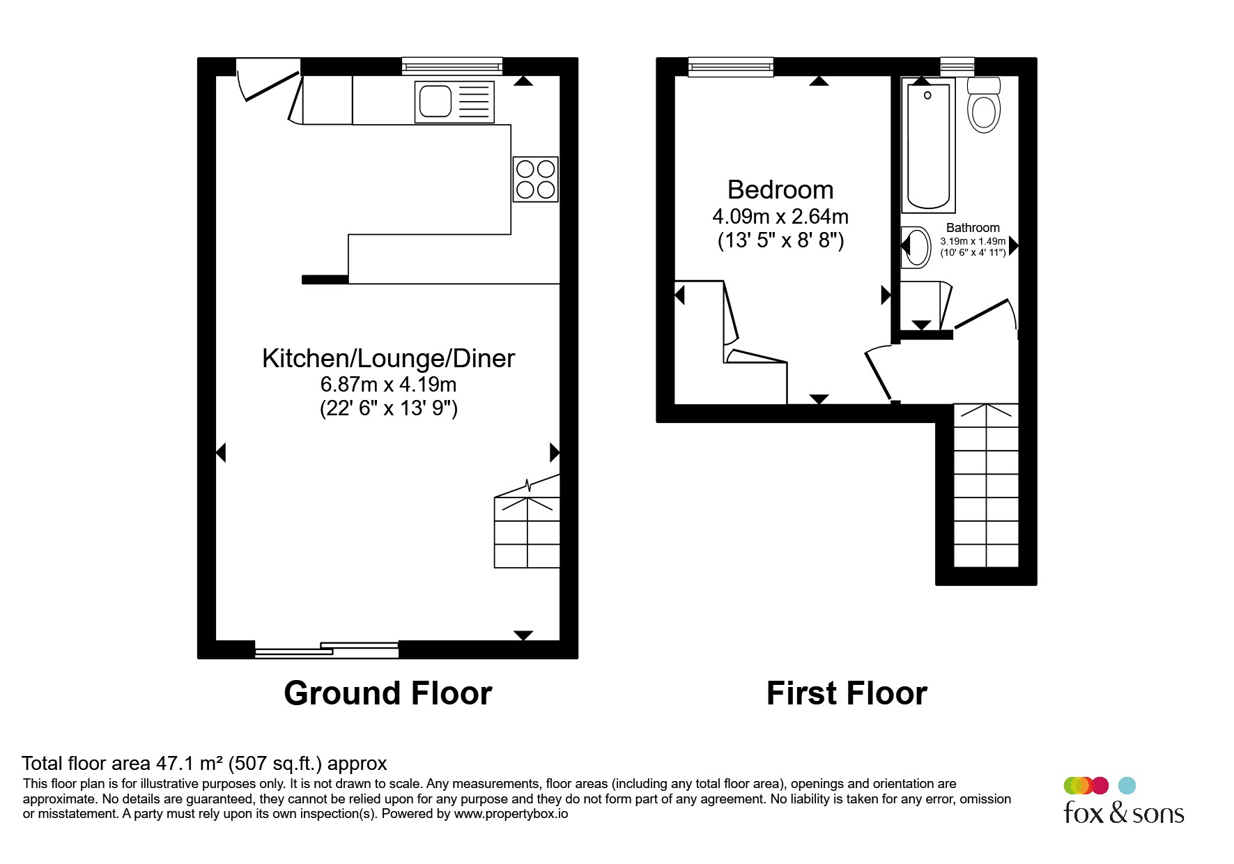 26, Otford Close, Crawley floorplan