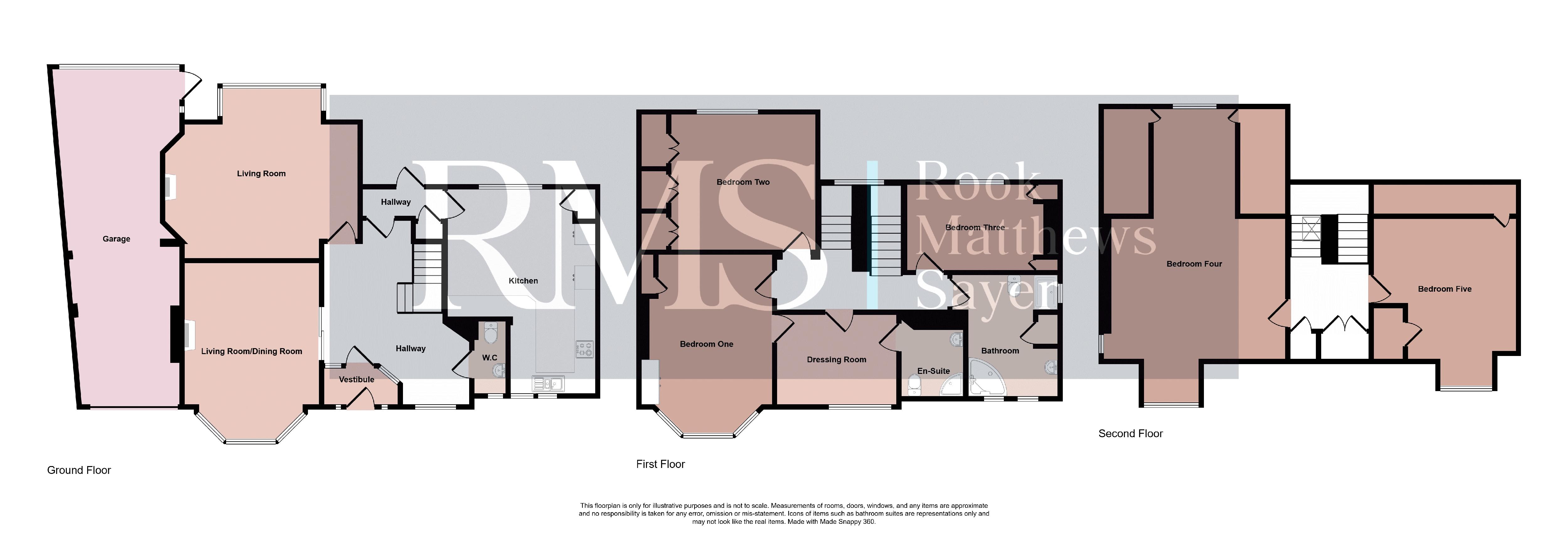 3, The Avenue, Whitley Bay floorplan
