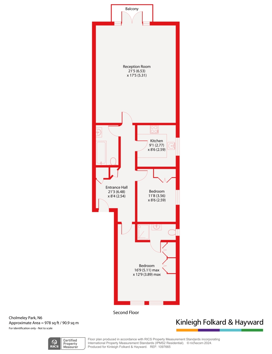 Cholmeley Park, London floorplan