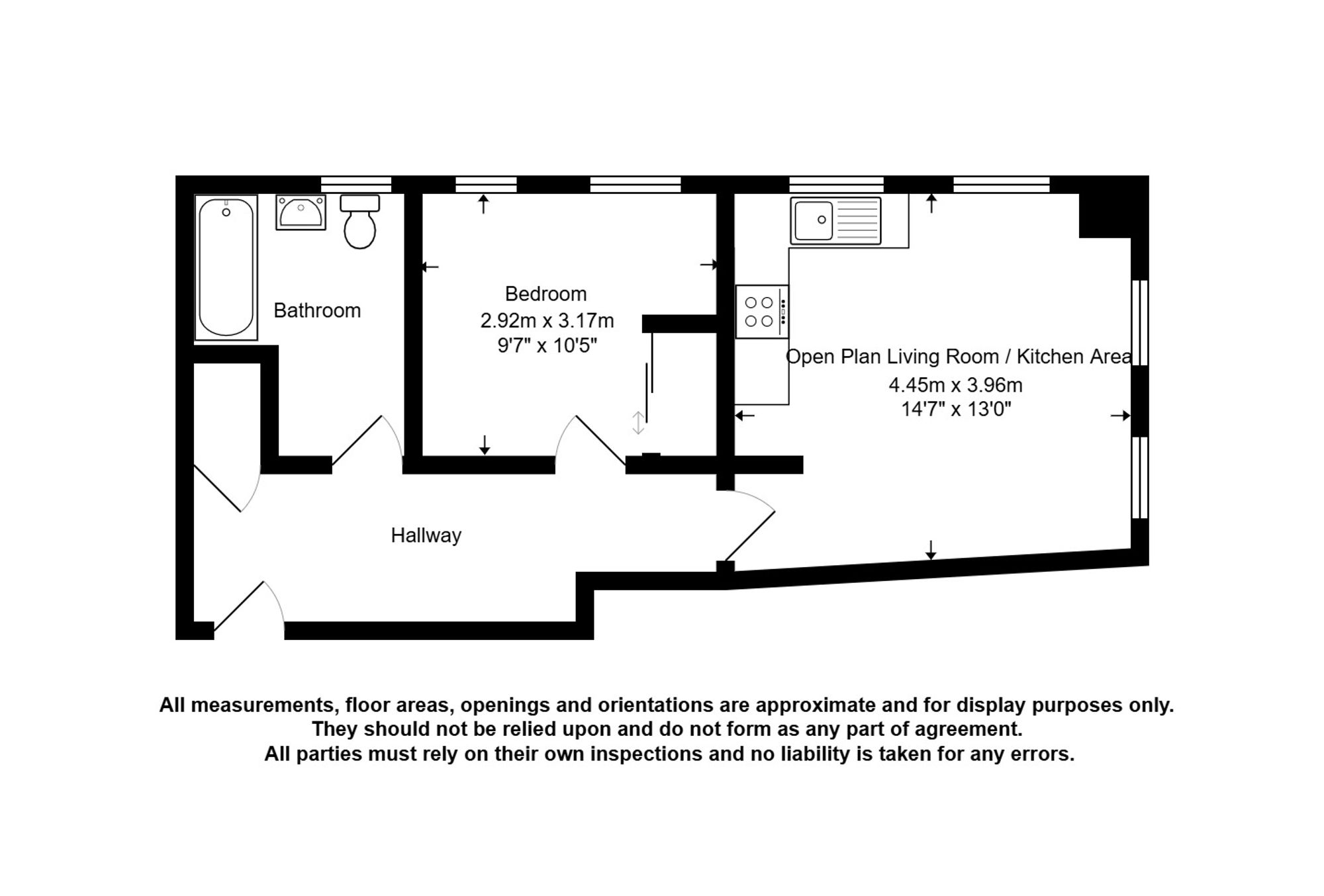 Apt 28, 21 Wheatsheaf Court, Leicester floorplan