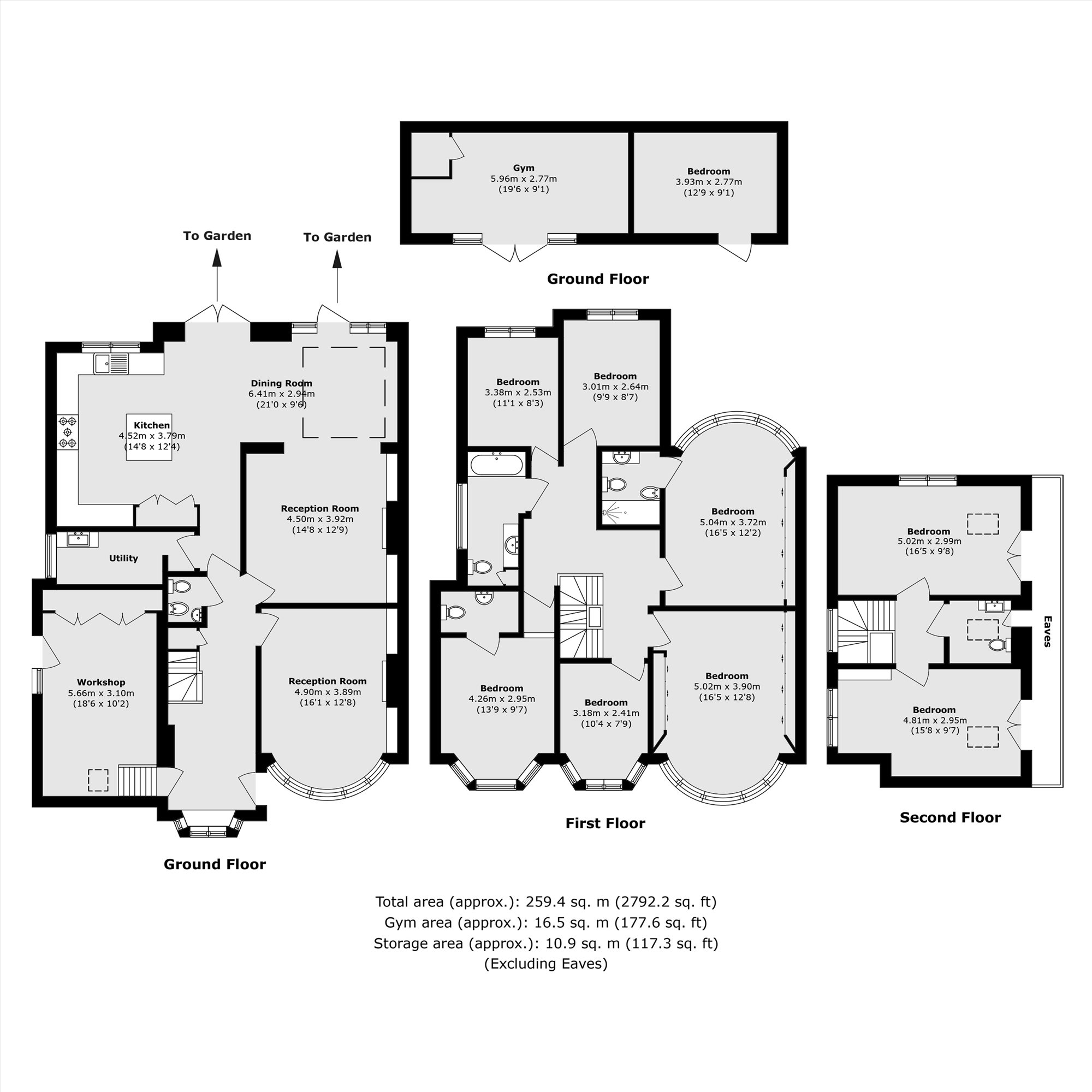 39, Highfield Avenue, London floorplan