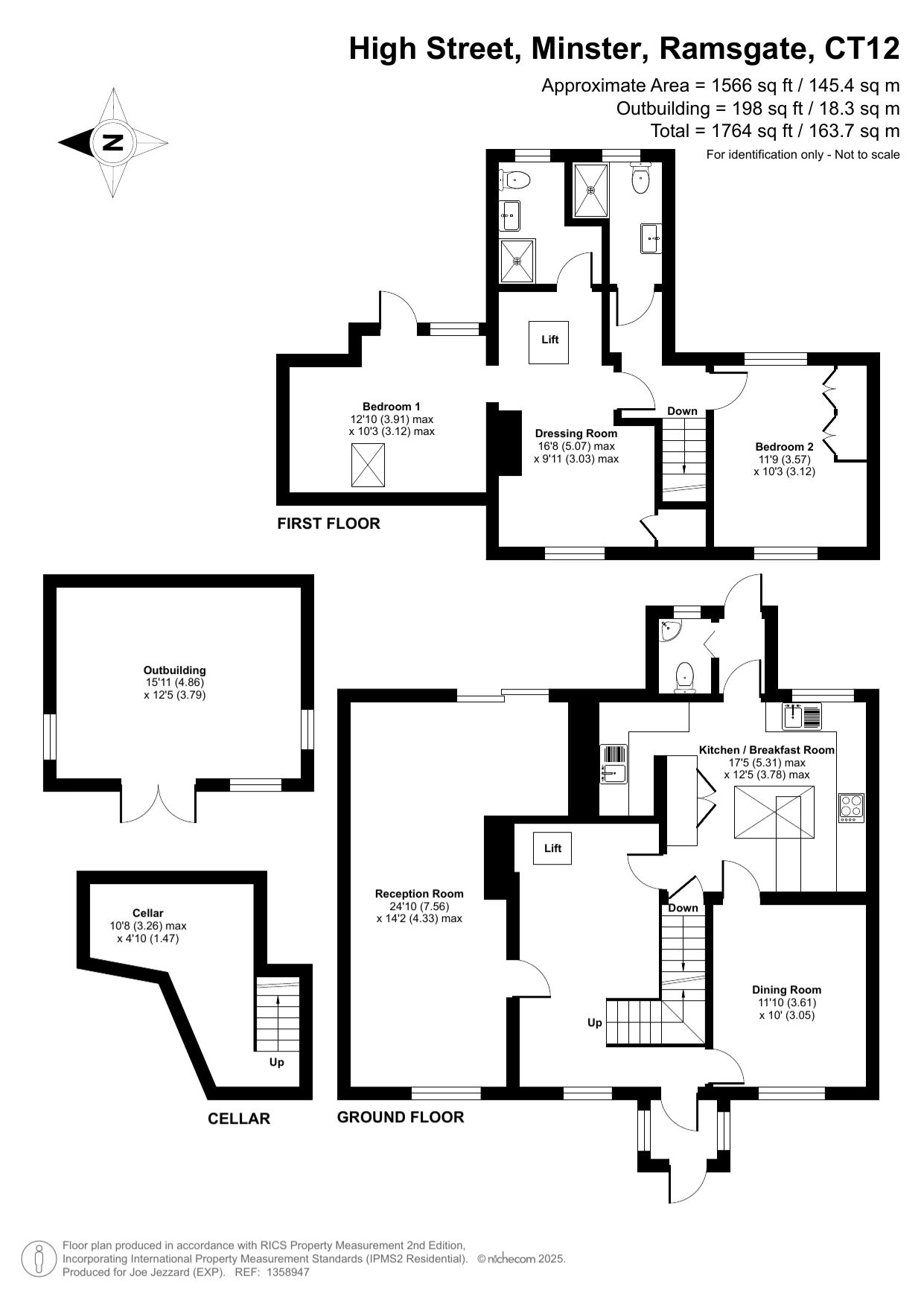 17,Honeybee Cottage, High Street, Ramsgate floorplan
