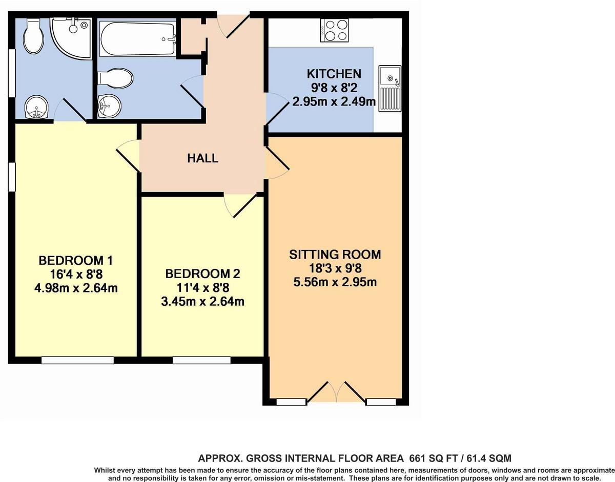 2 Bedrooms Flat to rent in 18-20 Worthing Road, East Preston BN16