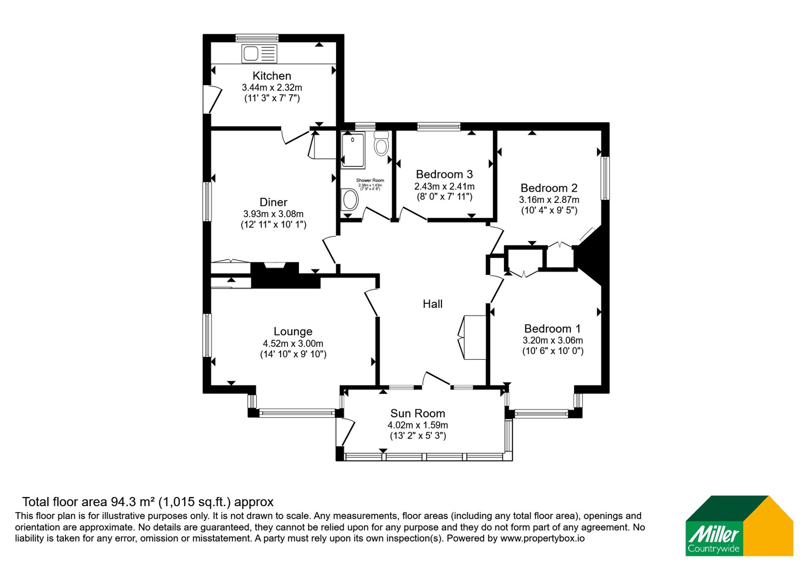 Higher Bolenna, Cornwall floorplan