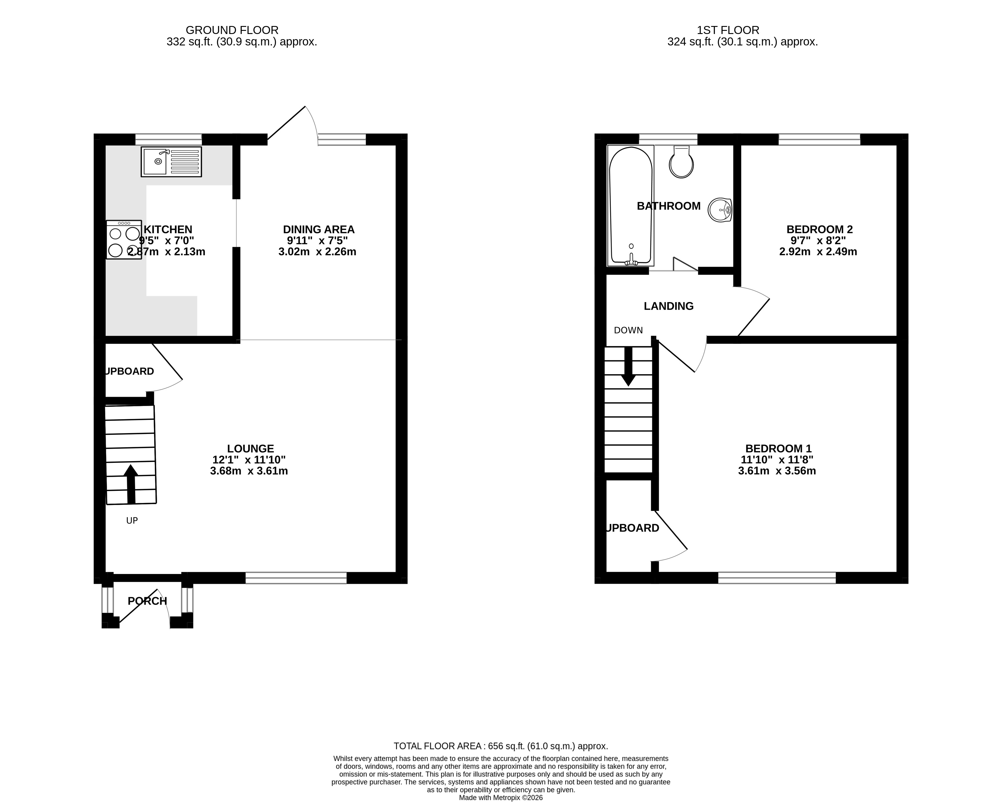 27, Medbourne Close, Dorset floorplan