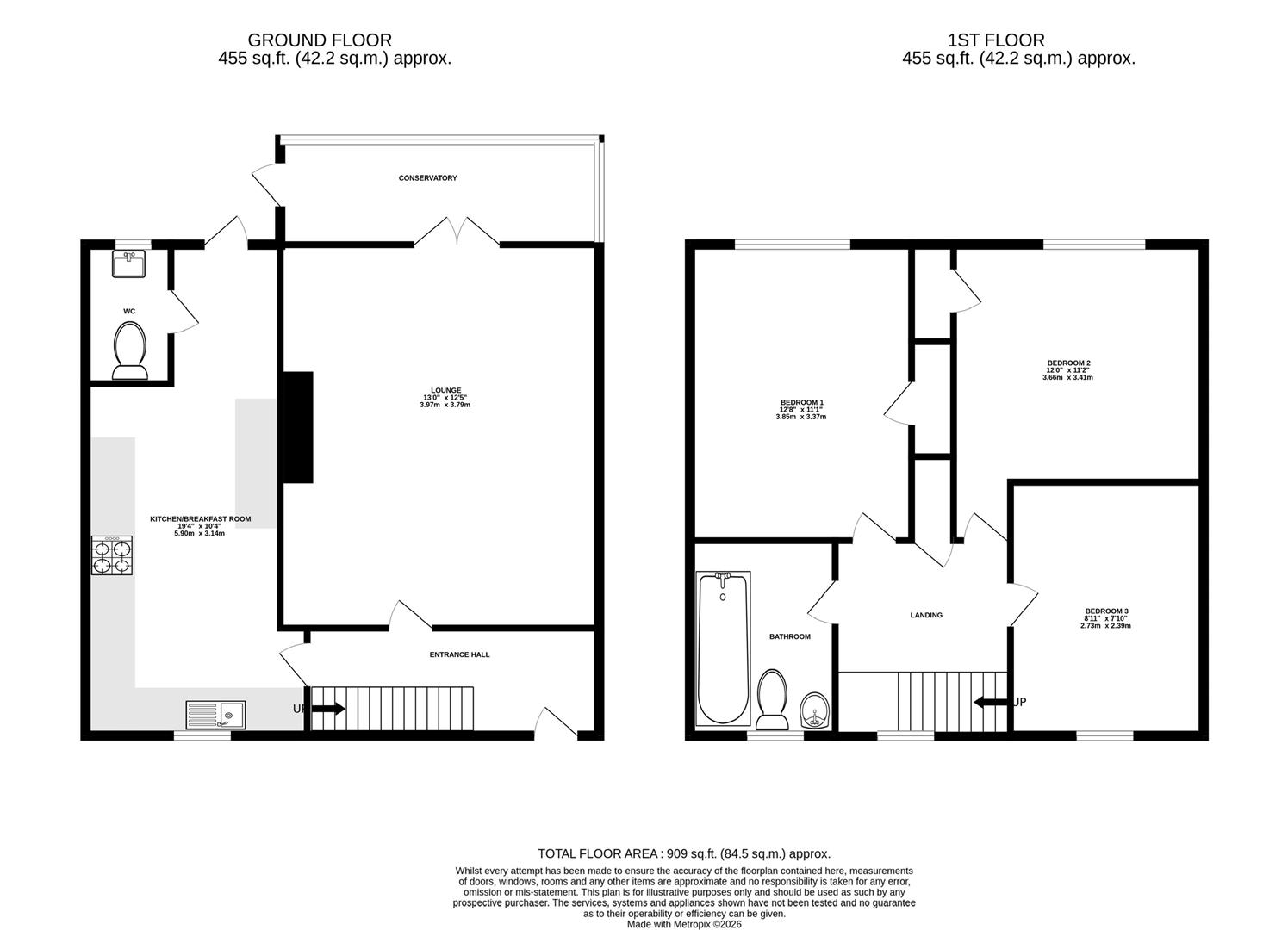 39, Chatsworth Road, Hayes floorplan