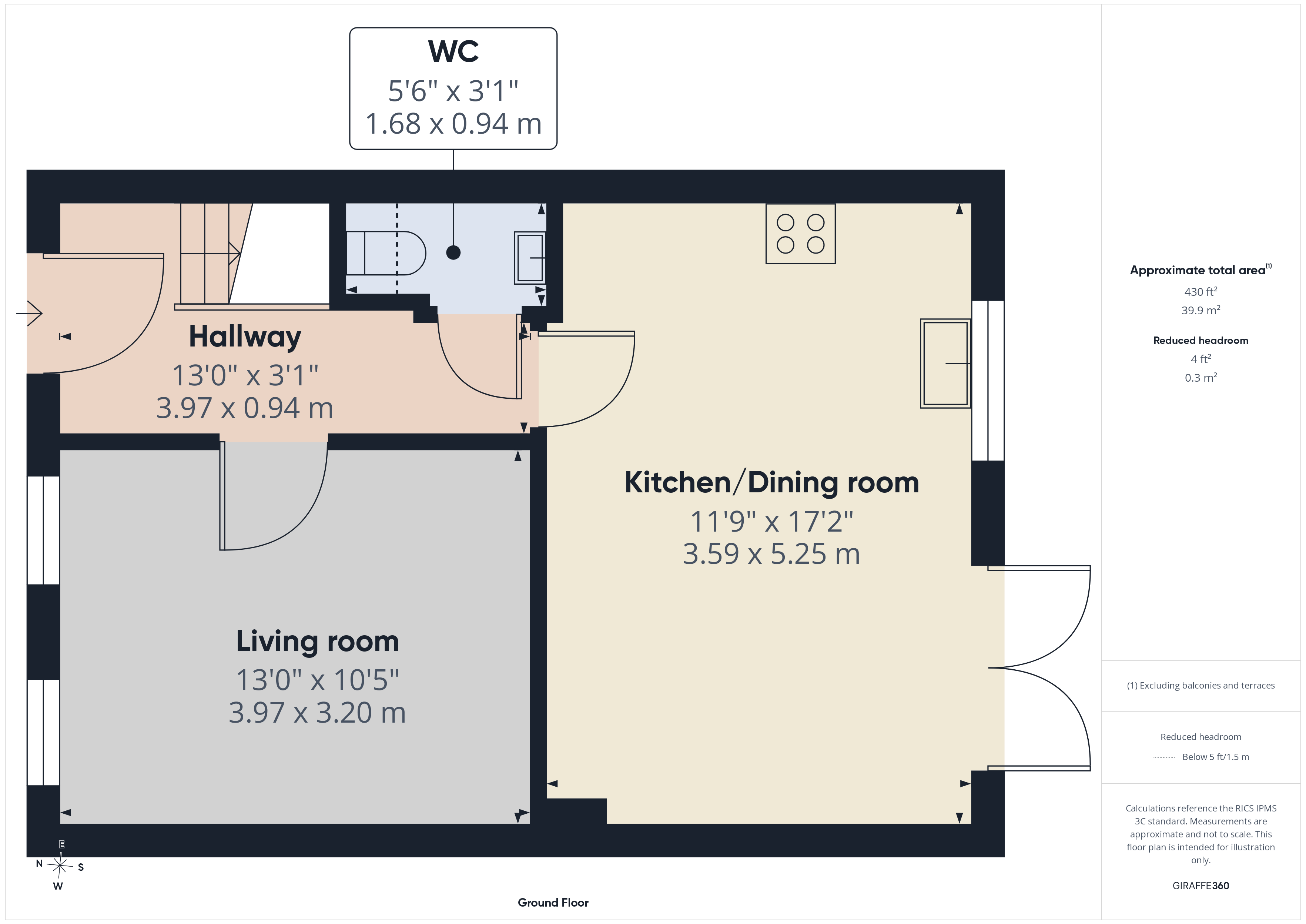 Harrison Mews, Beverley floorplan