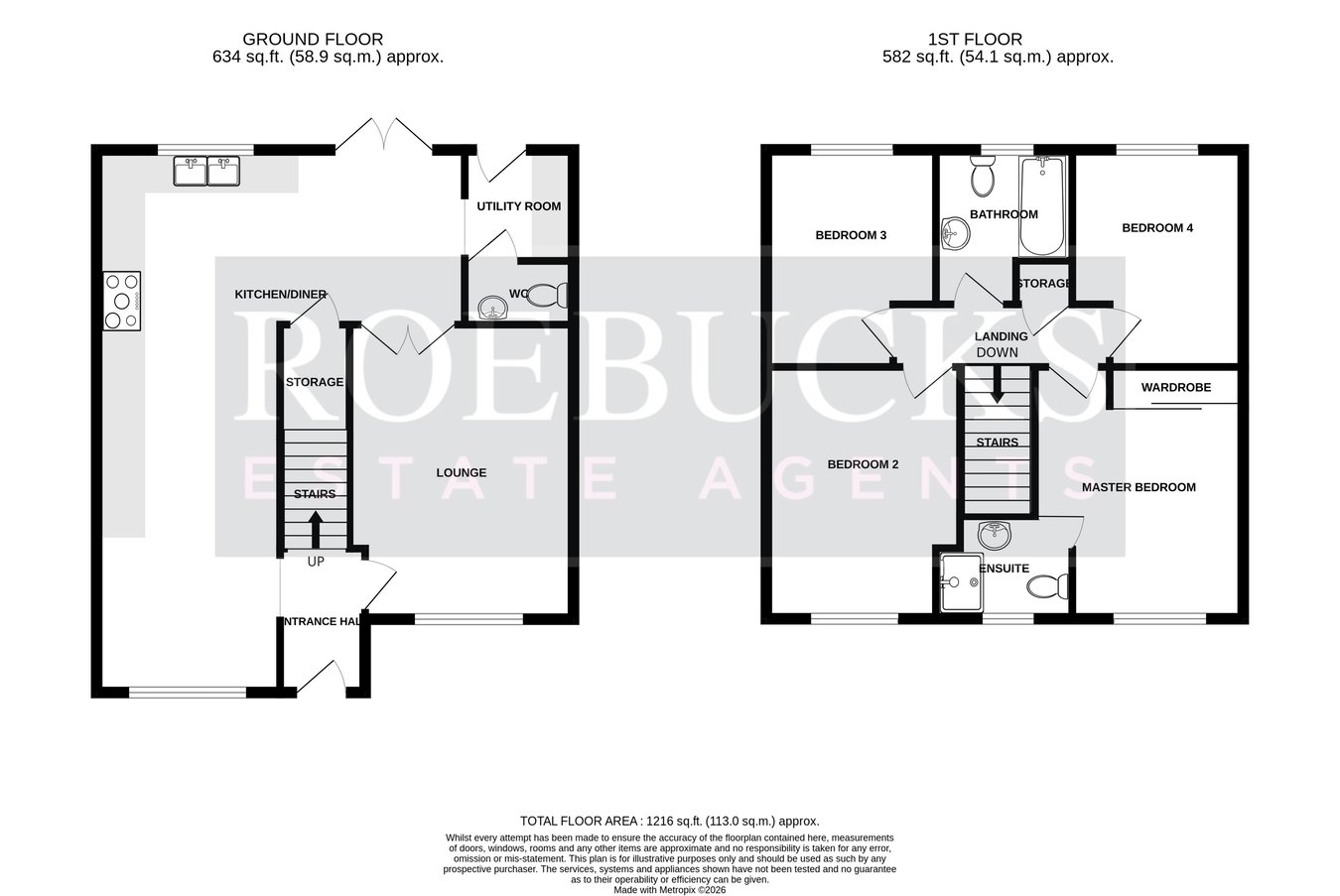 11, Longwall Close, Barnsley floorplan