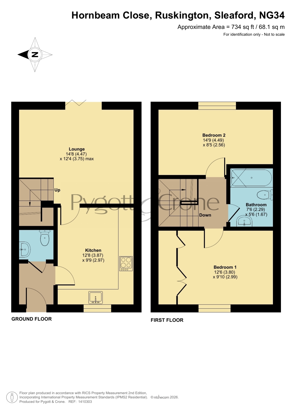 17, Hornbeam Close, Sleaford floorplan