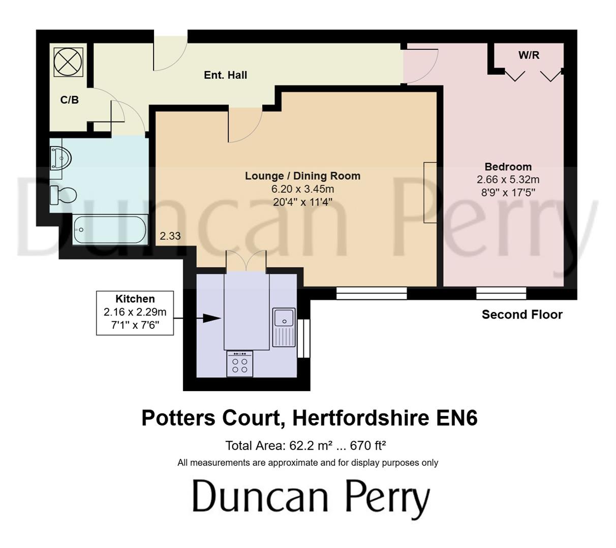 42, Potters Court, Potters Bar floorplan