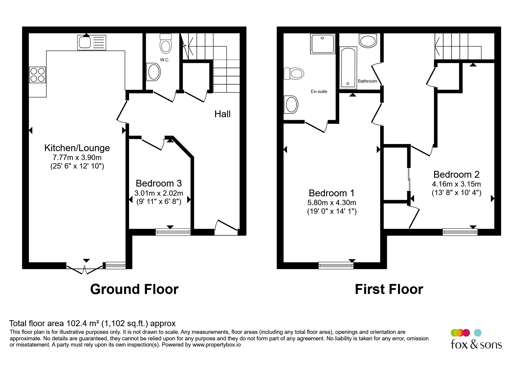 Flat 5, 10, Archers Road, Southampton floorplan
