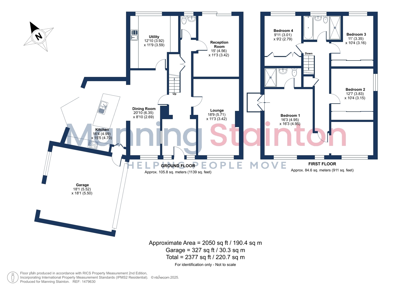 8, Wood Mount, Wakefield floorplan