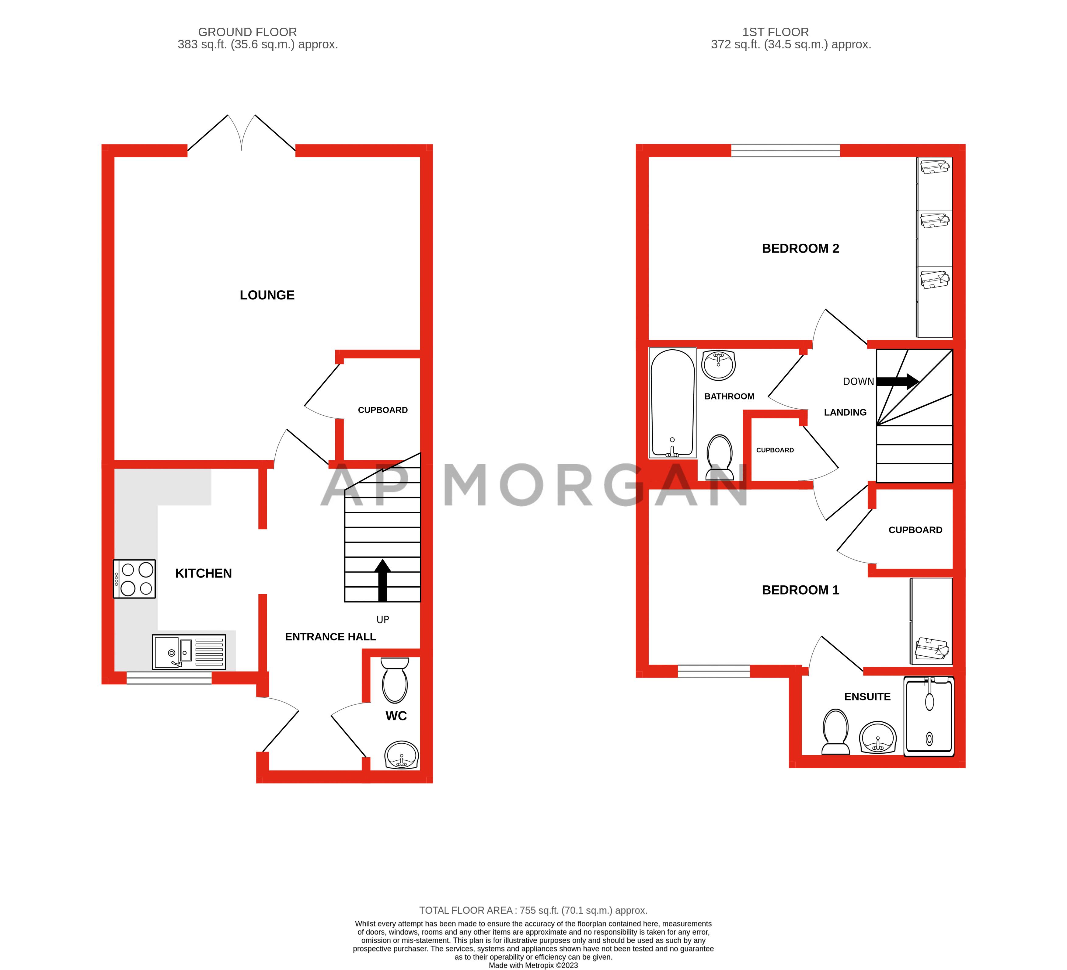 Vernon Court, Edgbaston, Birmingham B16, 2 bedroom terraced house for