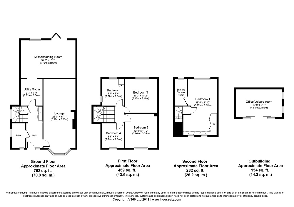 4 Bedrooms Semi-detached house for sale in Brambletree Crescent, Rochester ME1