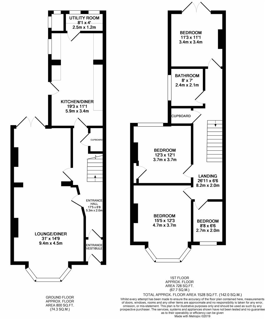 4 Bedrooms Terraced house for sale in Lower Park Road, Hastings TN34