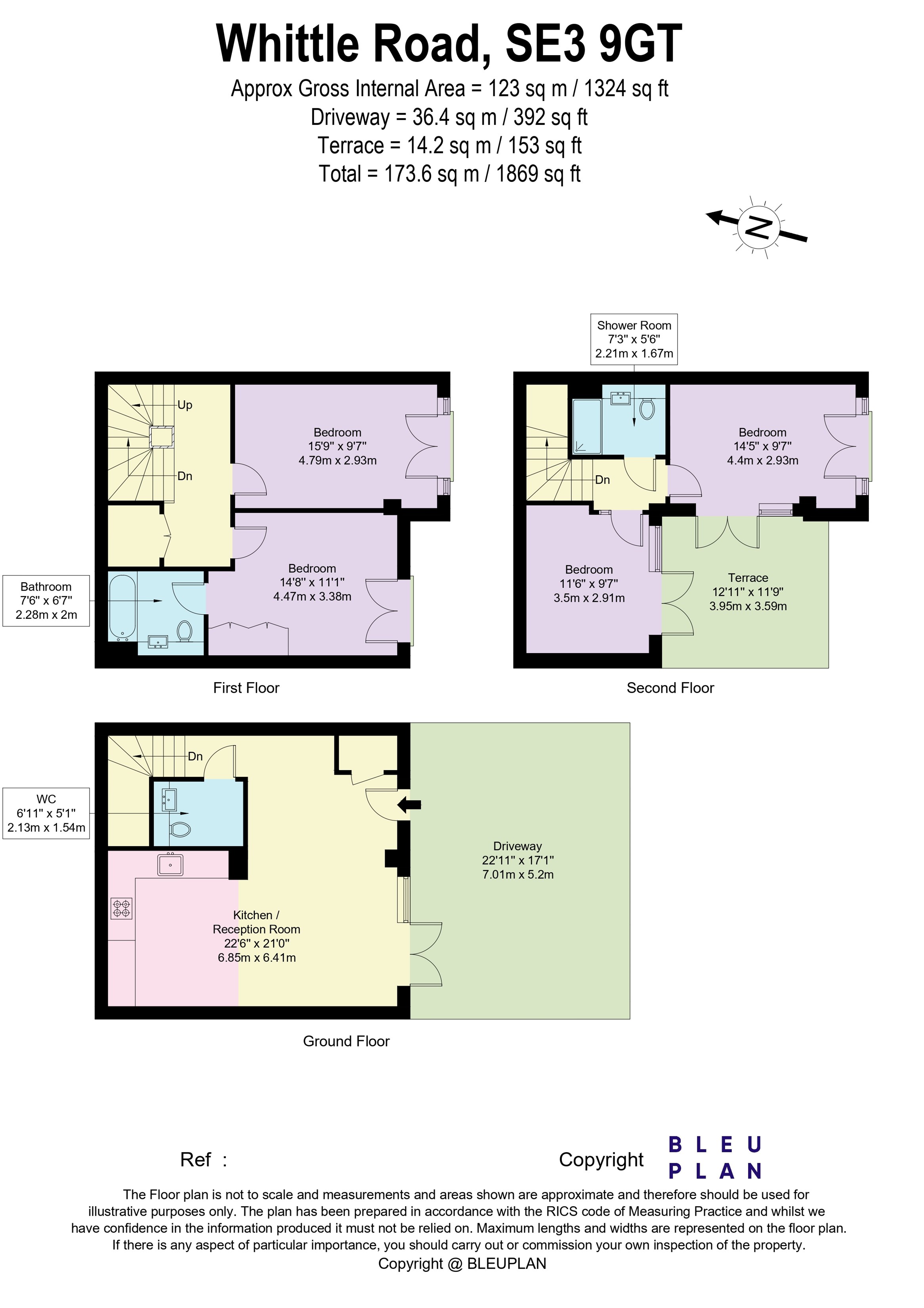 10, Whittle Road, Kidbrooke Village, London floorplan