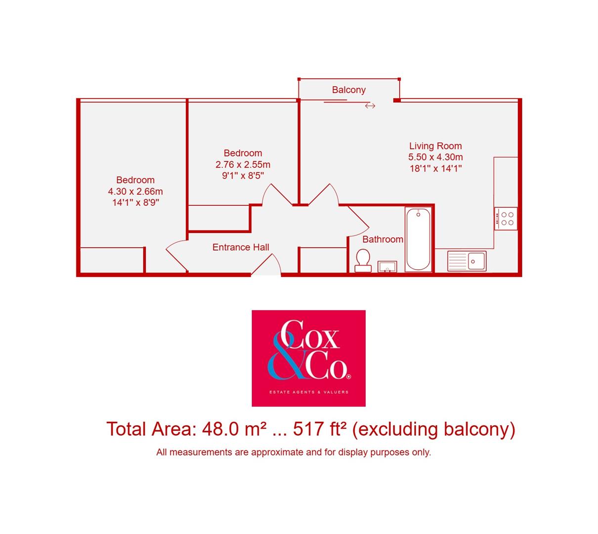 Flat 31, Panorama House 1D, Vale Road, Brighton floorplan